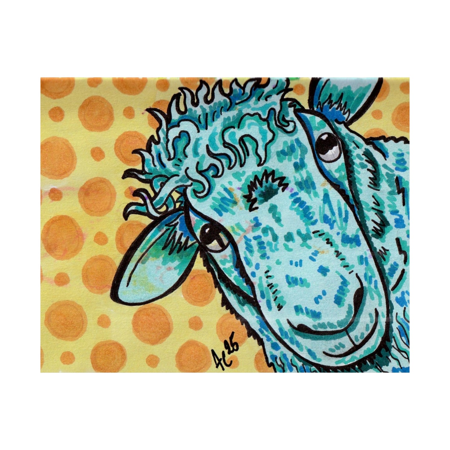 Wooly Wonder - Barnyard Oddities - Matte Poster