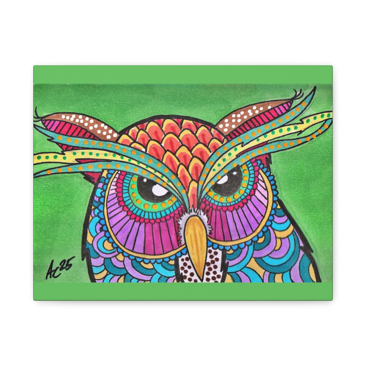 Pattern Perch - Barnyard Oddities - Canvas Print