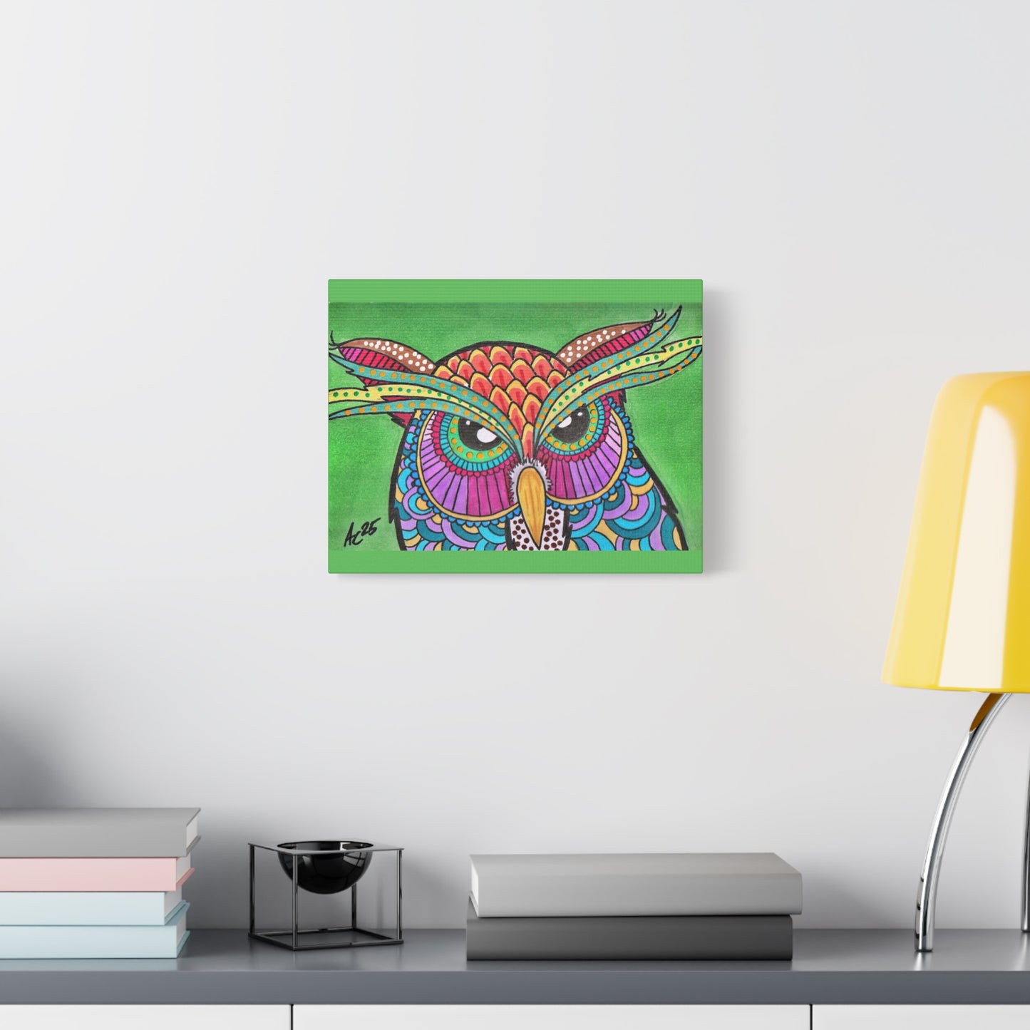 Pattern Perch - Barnyard Oddities - Canvas Print