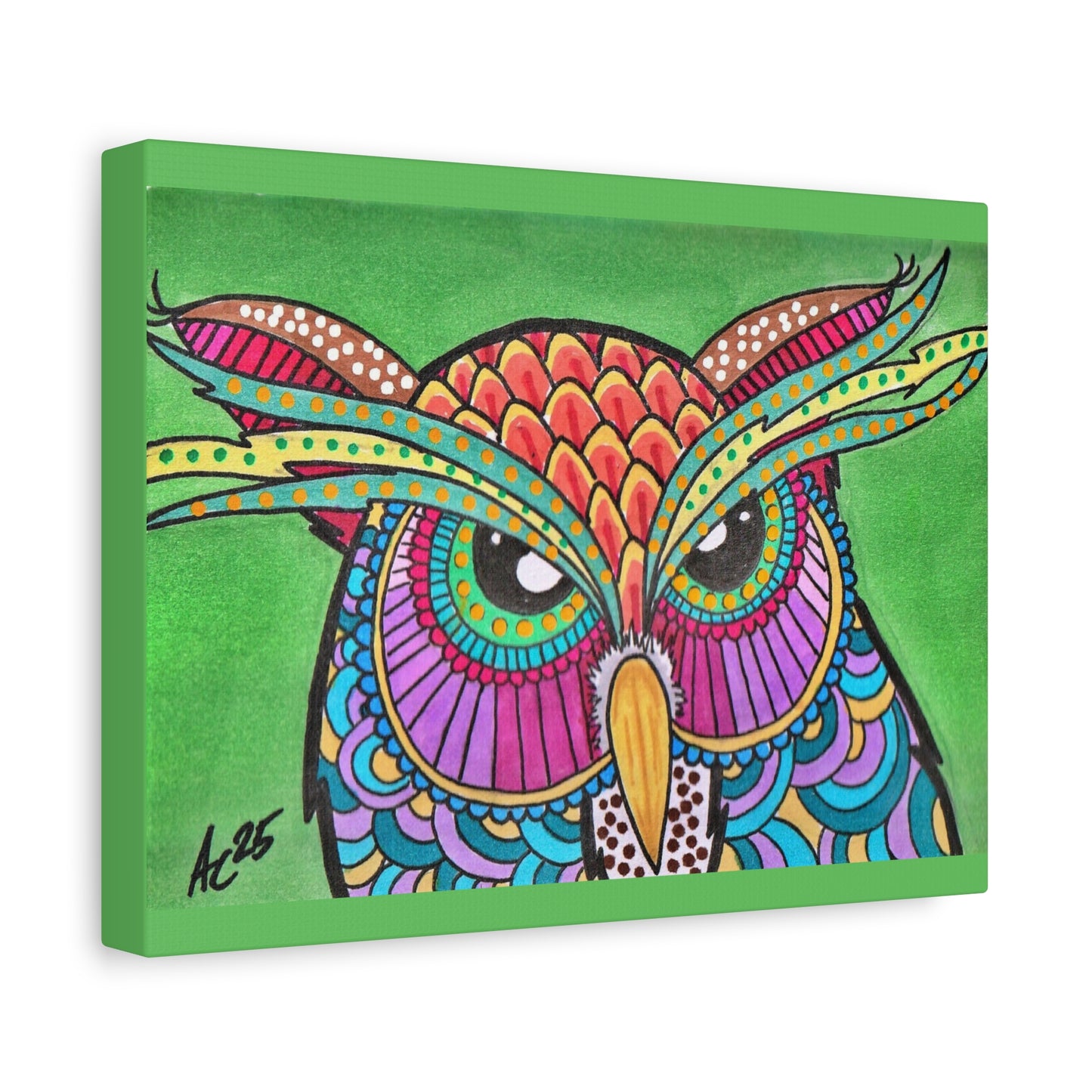 Pattern Perch - Barnyard Oddities - Canvas Print