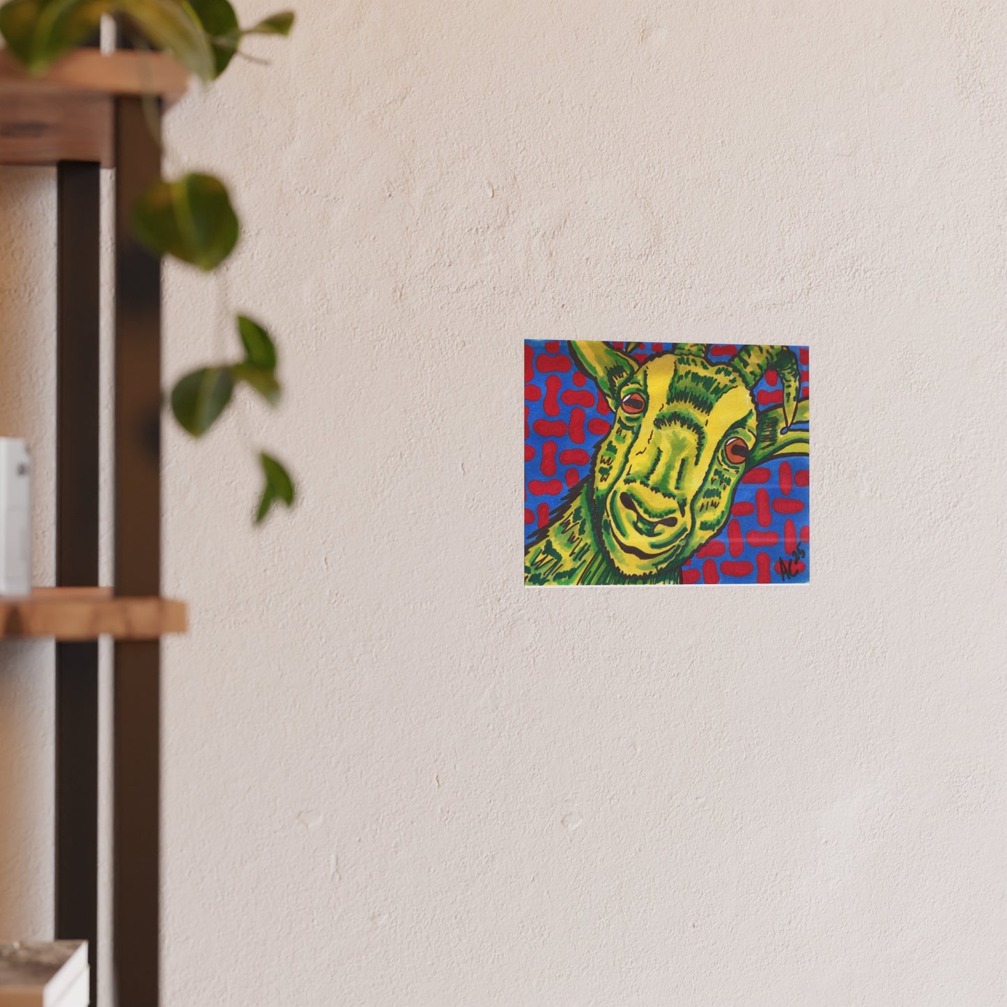 Chew on This -Farm Animal Series - Matte Poster