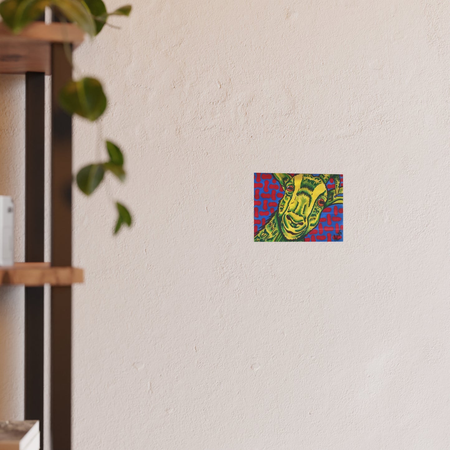Chew on This -Farm Animal Series - Matte Poster