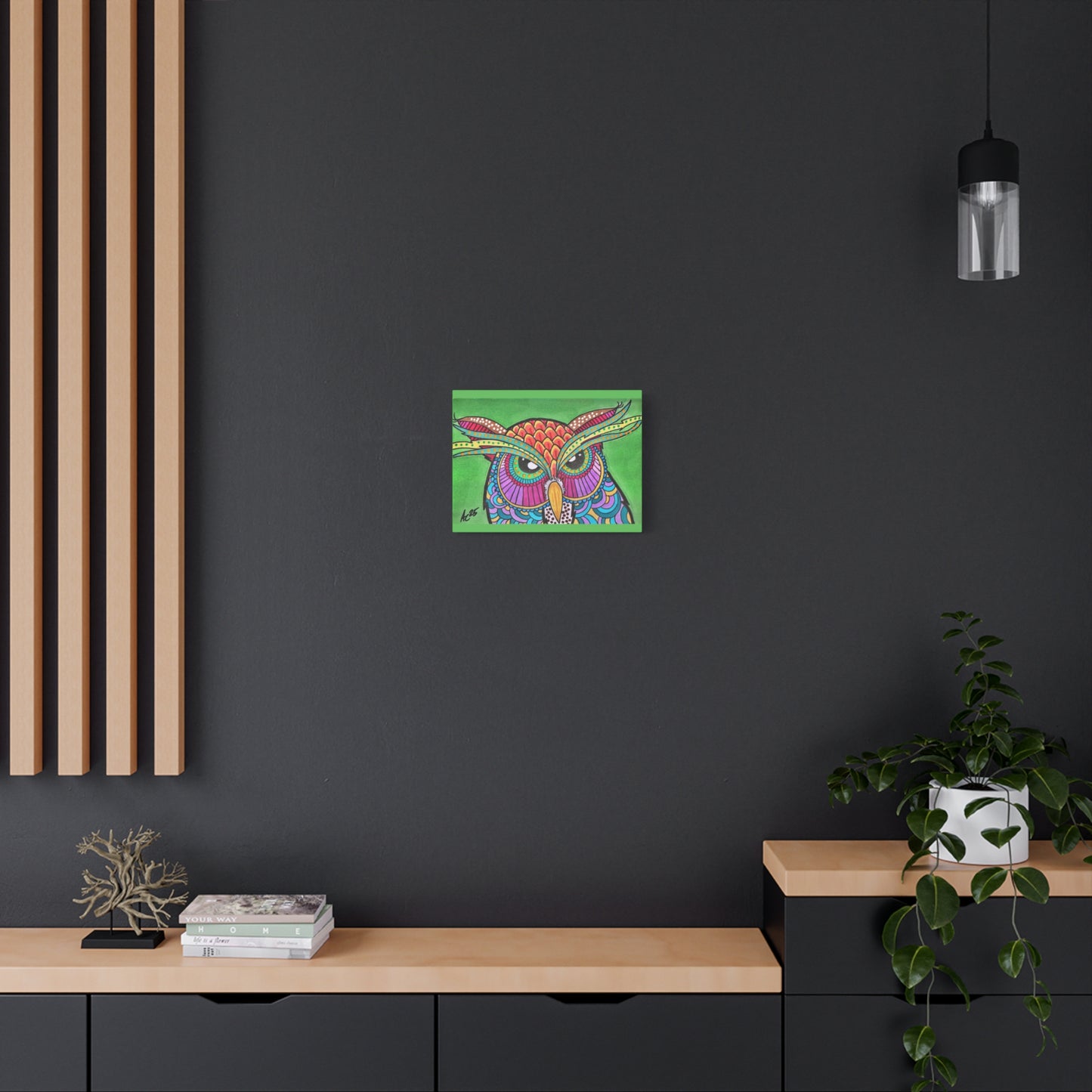 Pattern Perch - Barnyard Oddities - Canvas Print
