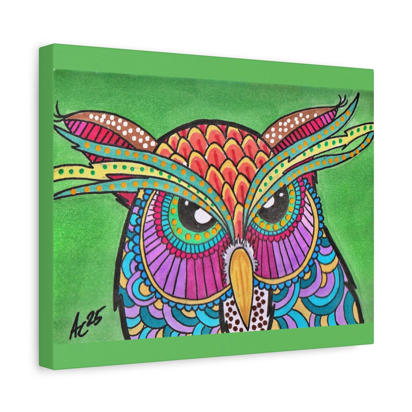 Pattern Perch - Barnyard Oddities - Canvas Print