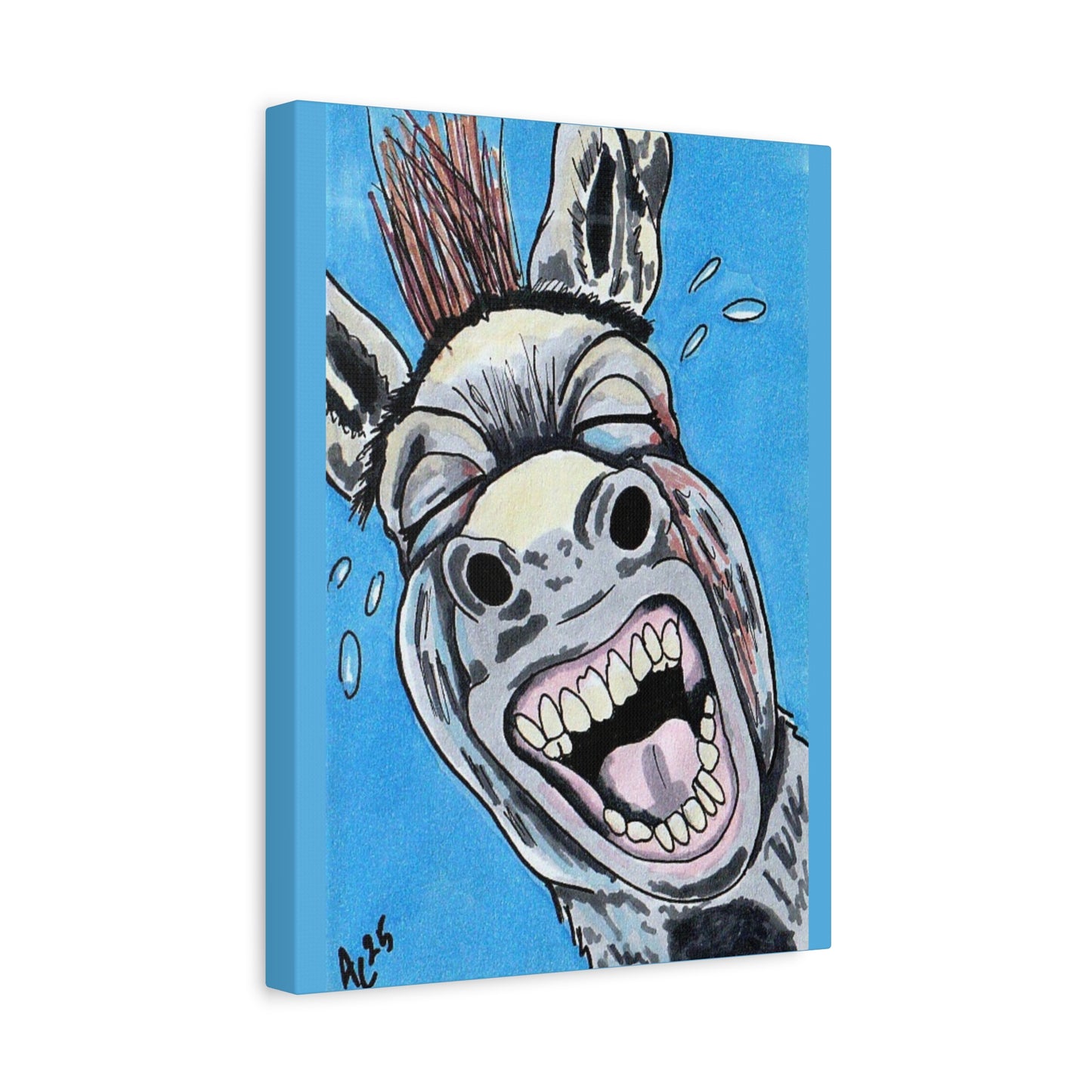 Bray Day - Barnyard Oddities - Canvas Print
