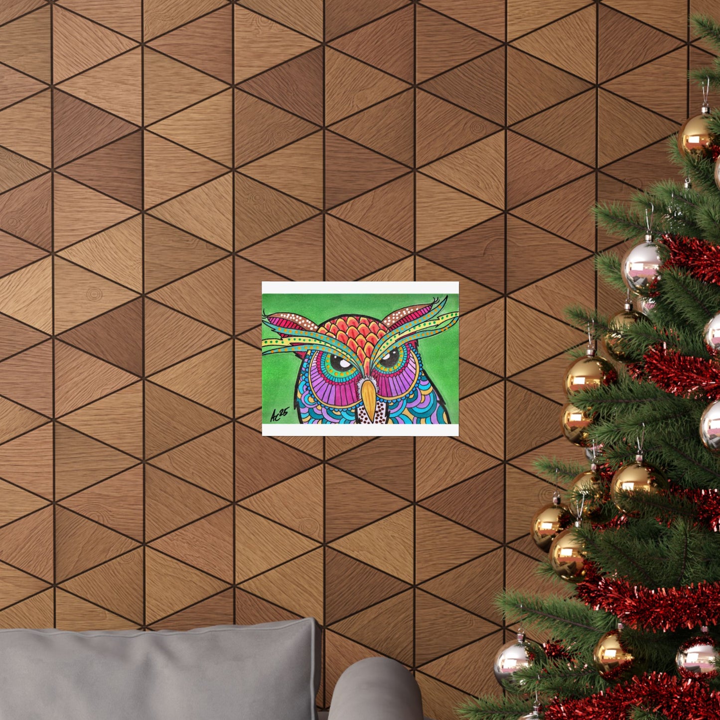 Pattern Perch - Barnyard Oddities - Matte Poster