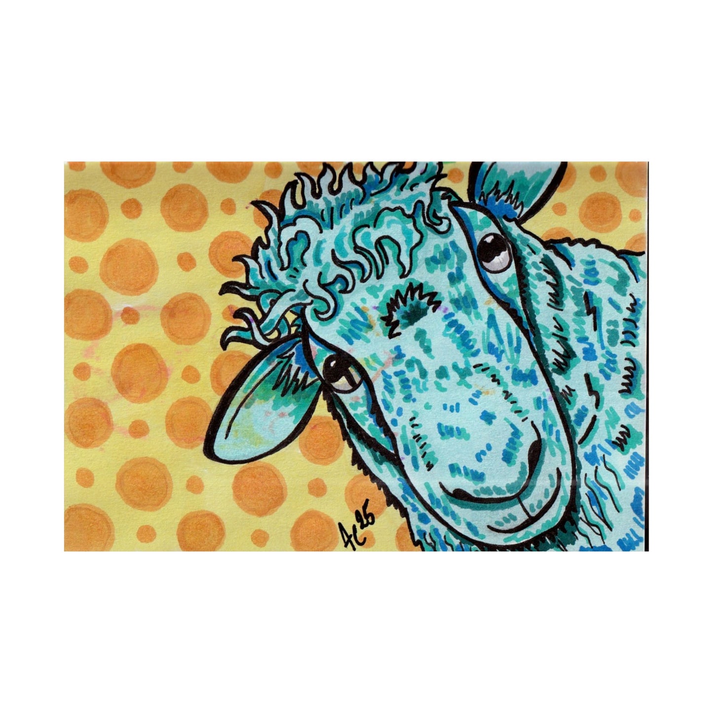 Wooly Wonder - Barnyard Oddities - Matte Poster
