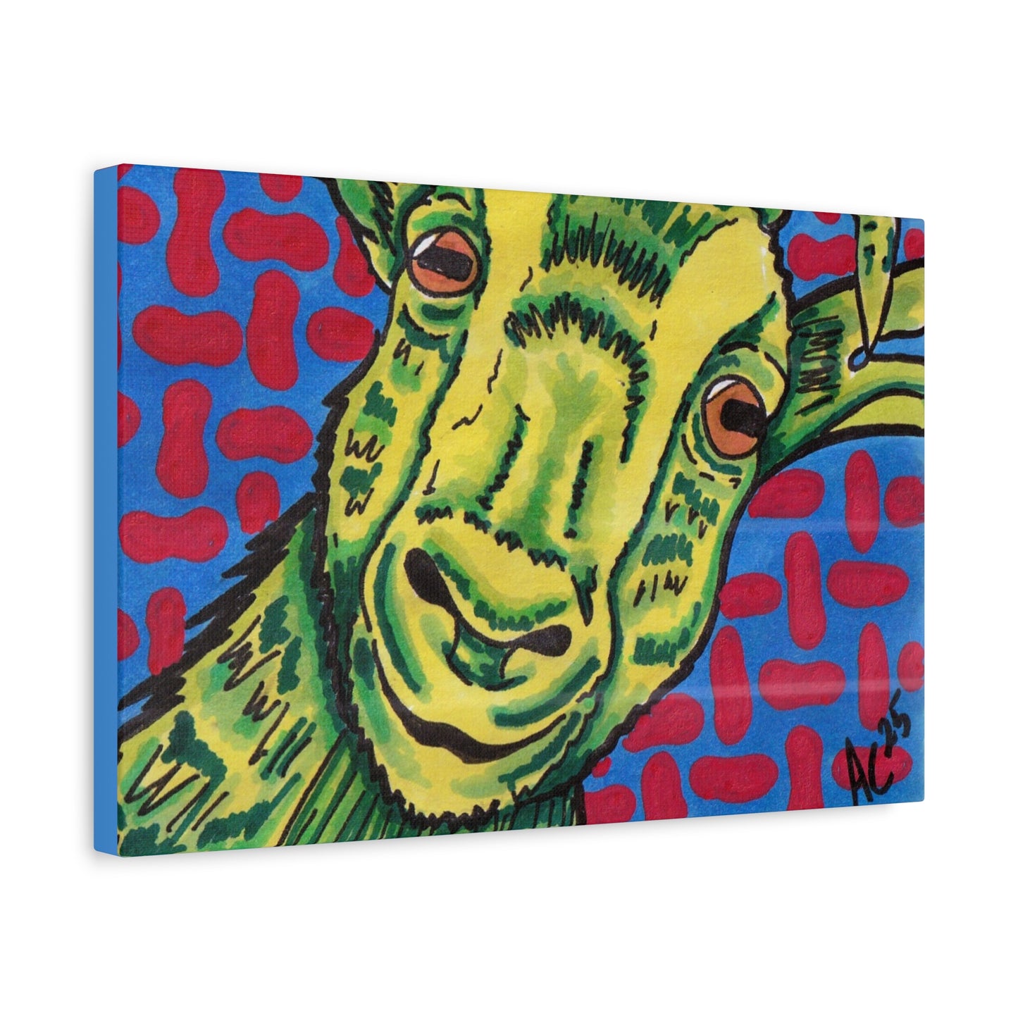 Chew on This - Farm Animal Series - Canvas Print