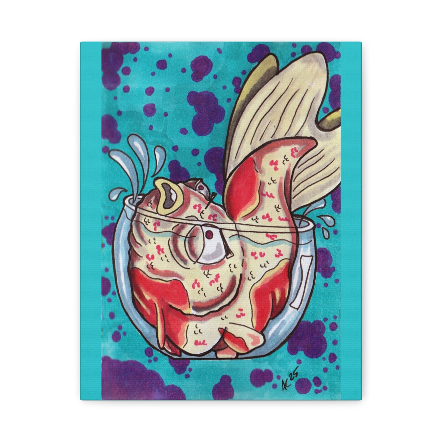 Splash of Ego - Whimsy & Wonder- Canvas Print