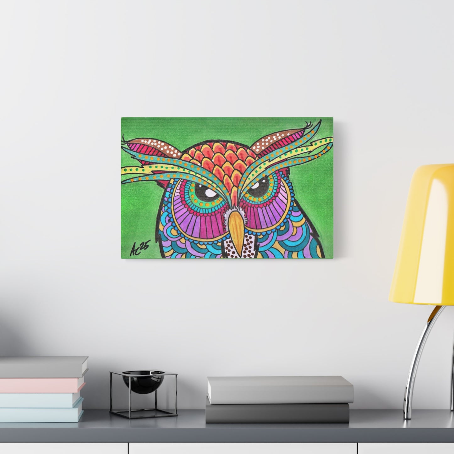 Pattern Perch - Barnyard Oddities - Canvas Print