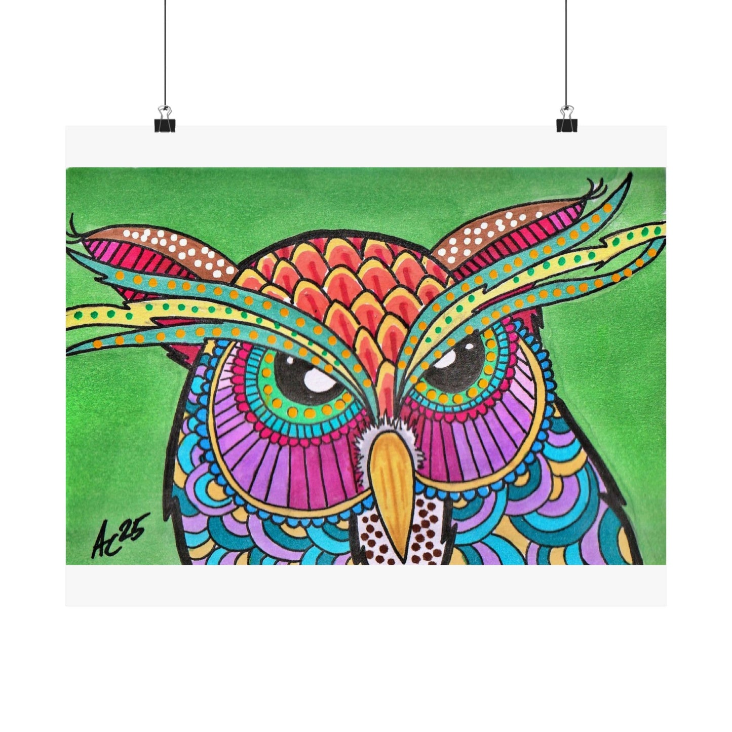 Pattern Perch - Barnyard Oddities - Matte Poster