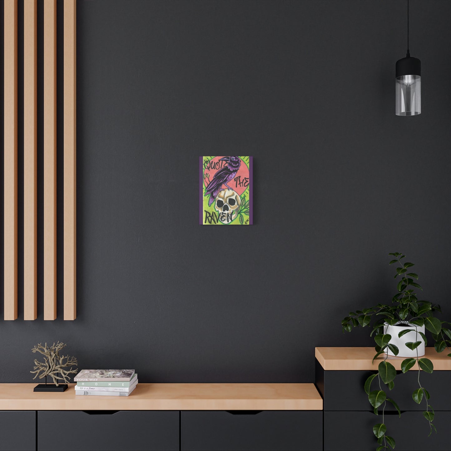 Quote The Raven - Lore & Lament - Canvas Print
