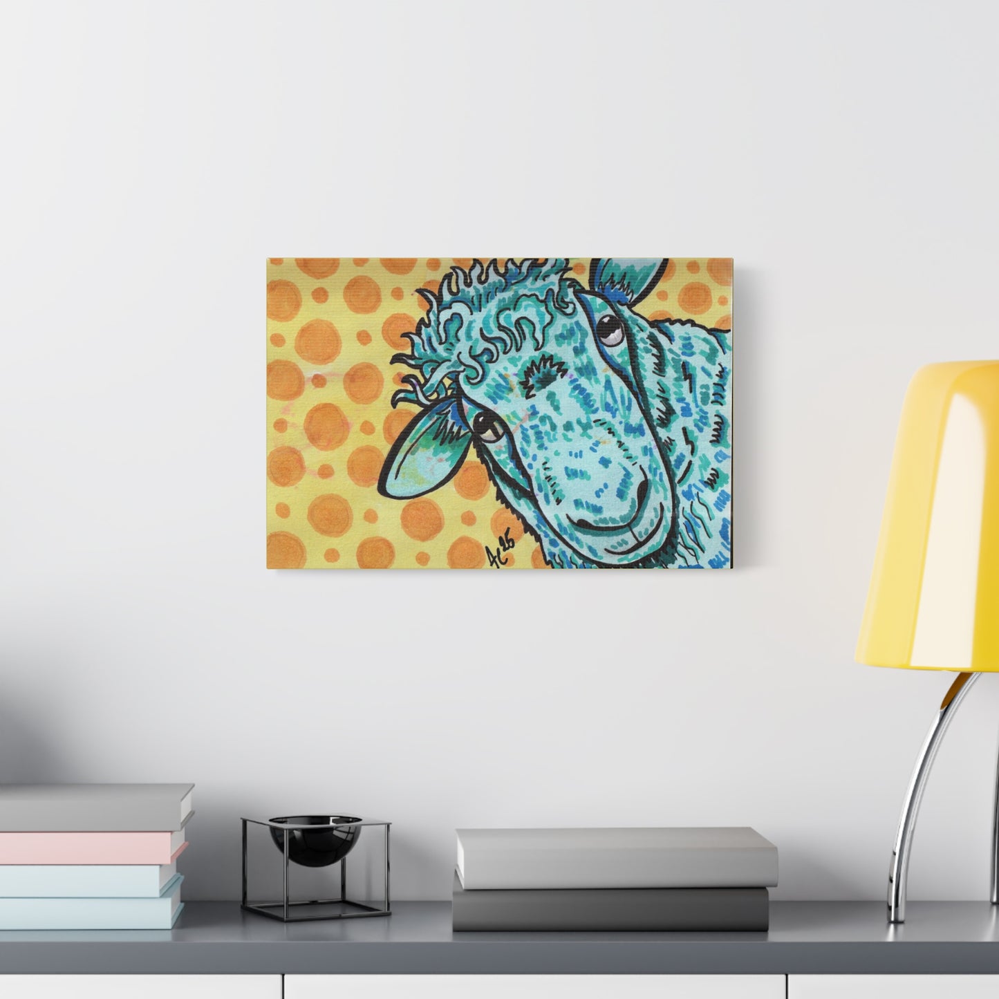 Wooly Wonder - Barnyard Oddities - Canvas Print