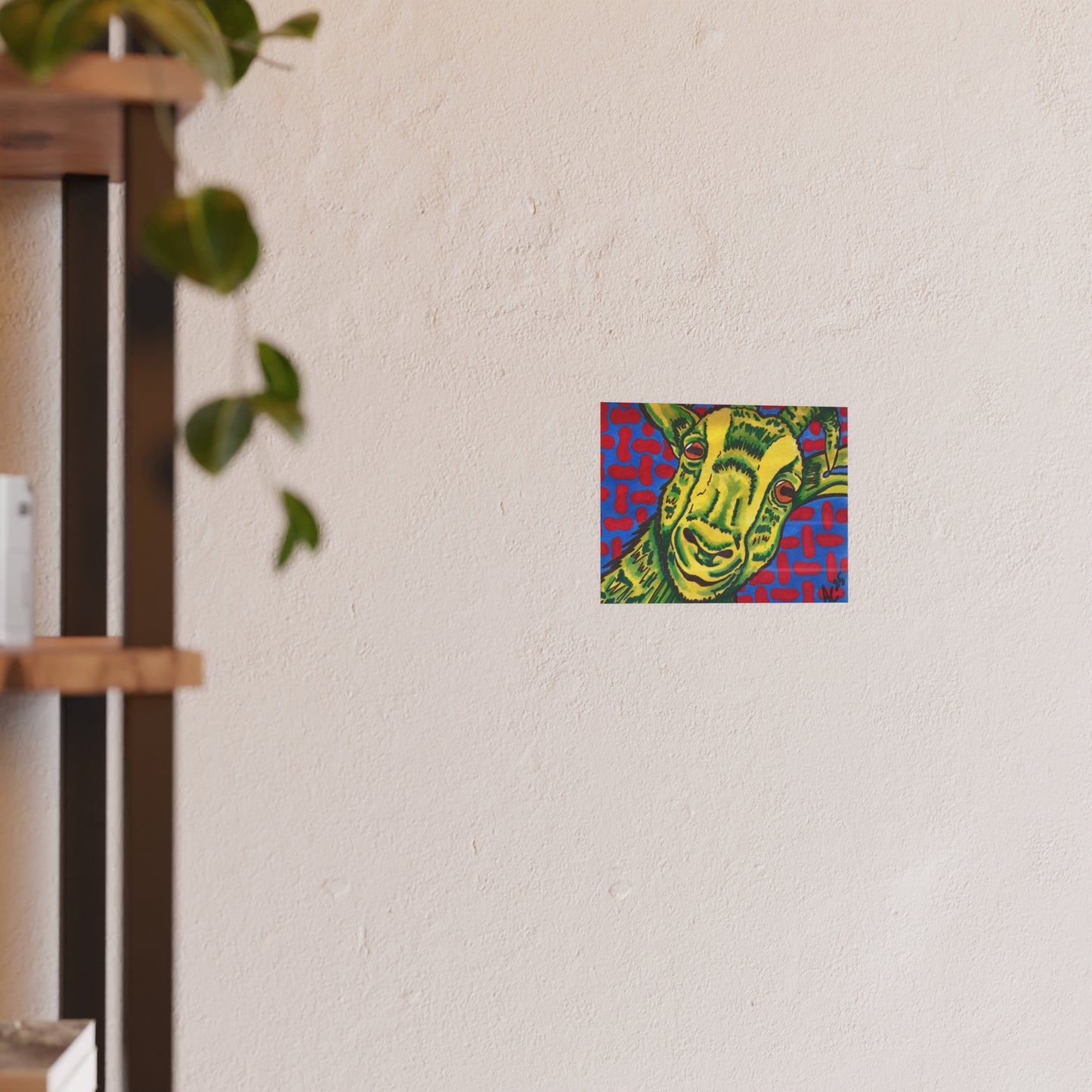 Chew on This -Farm Animal Series - Matte Poster
