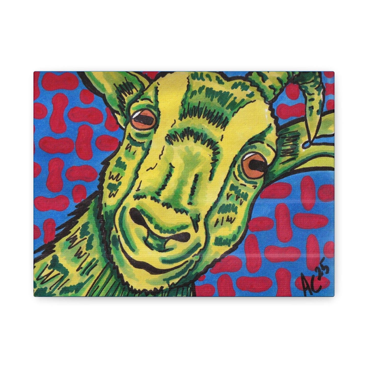 Chew on This - Farm Animal Series - Canvas Print