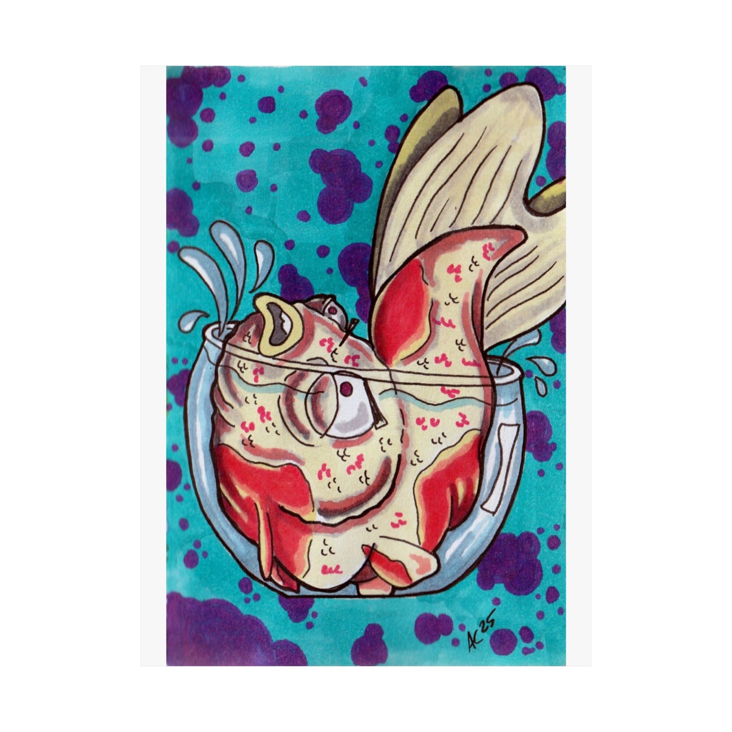 Splash of Ego - Whimsy & Wonder - Matte Poster