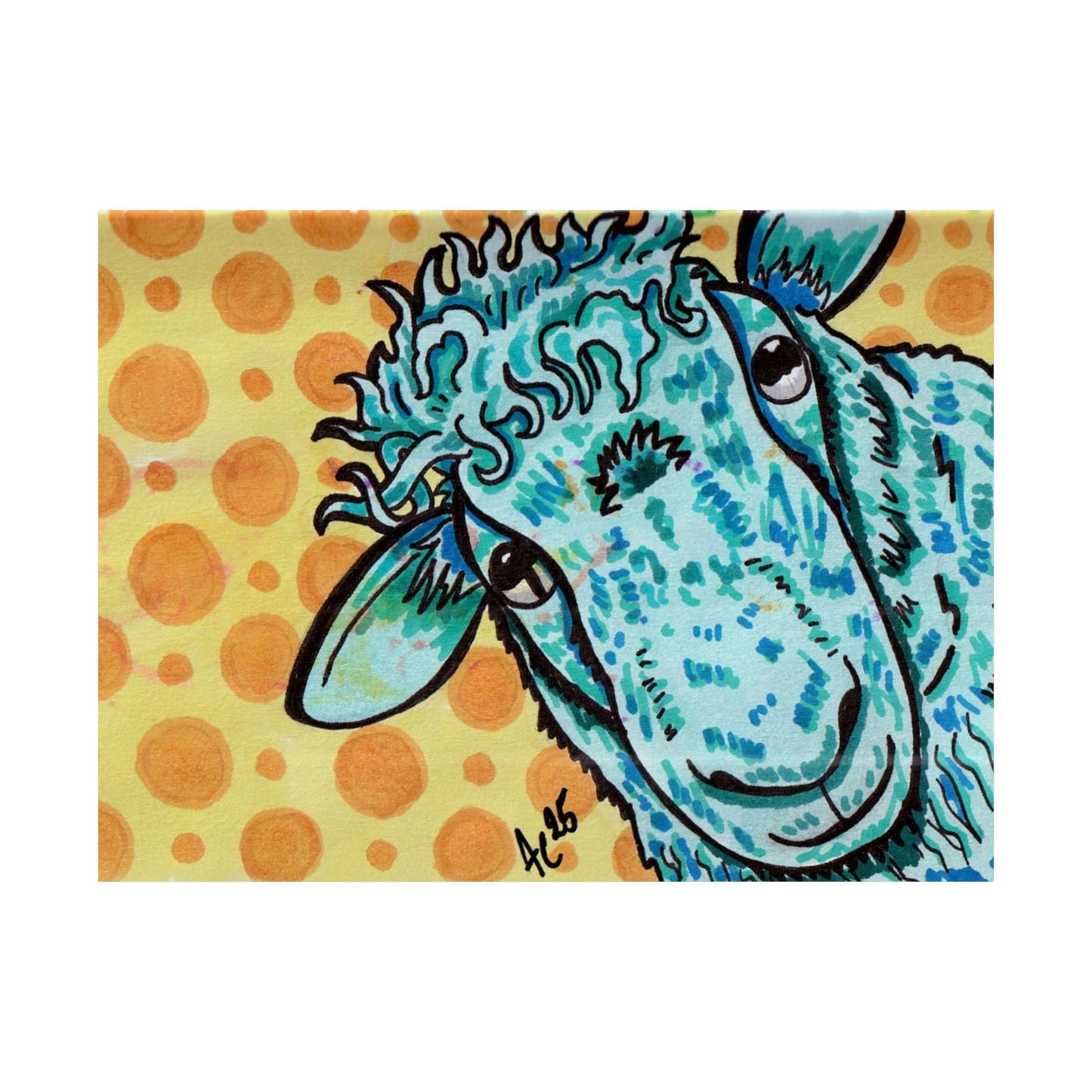 Wooly Wonder - Barnyard Oddities - Matte Poster