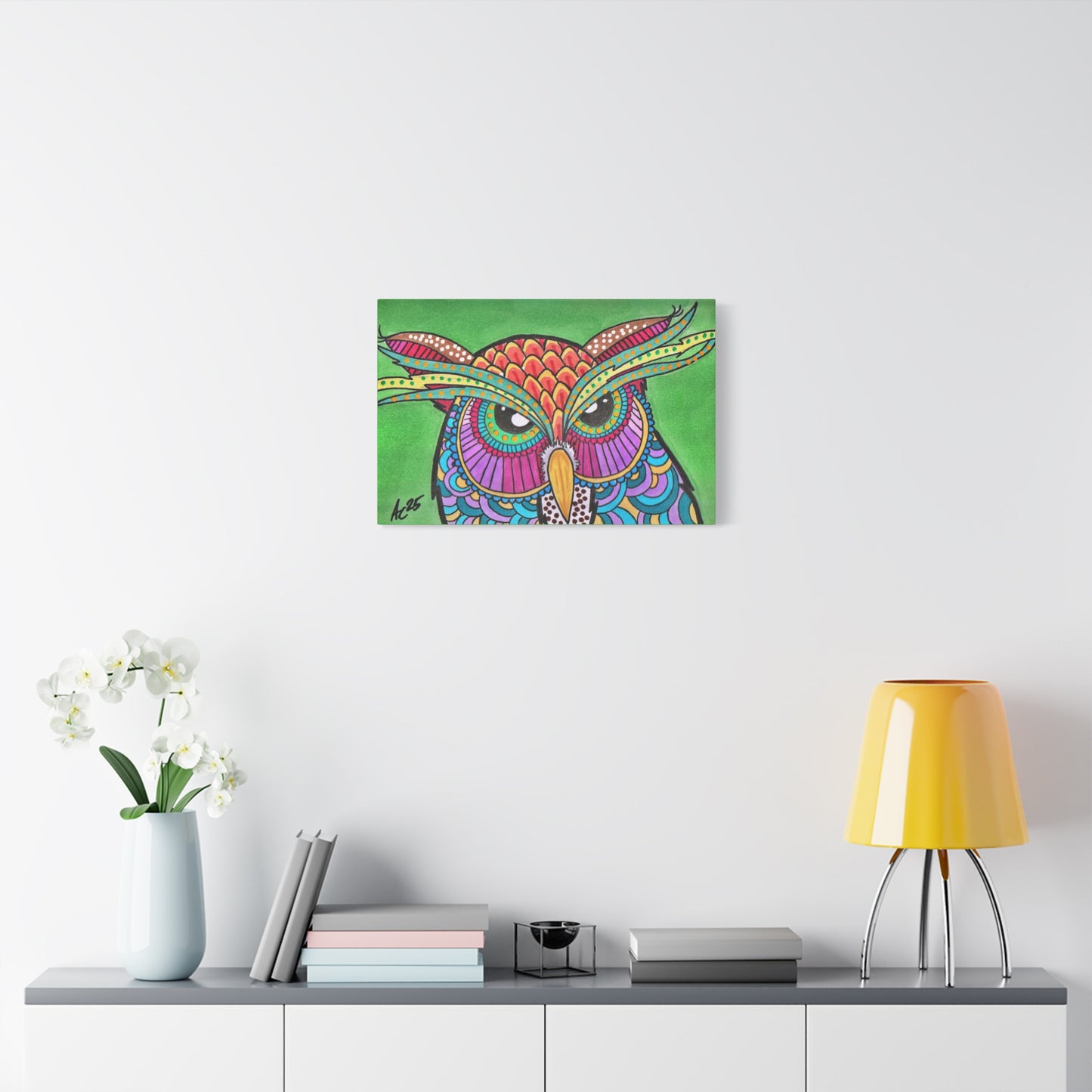 Pattern Perch - Barnyard Oddities - Canvas Print