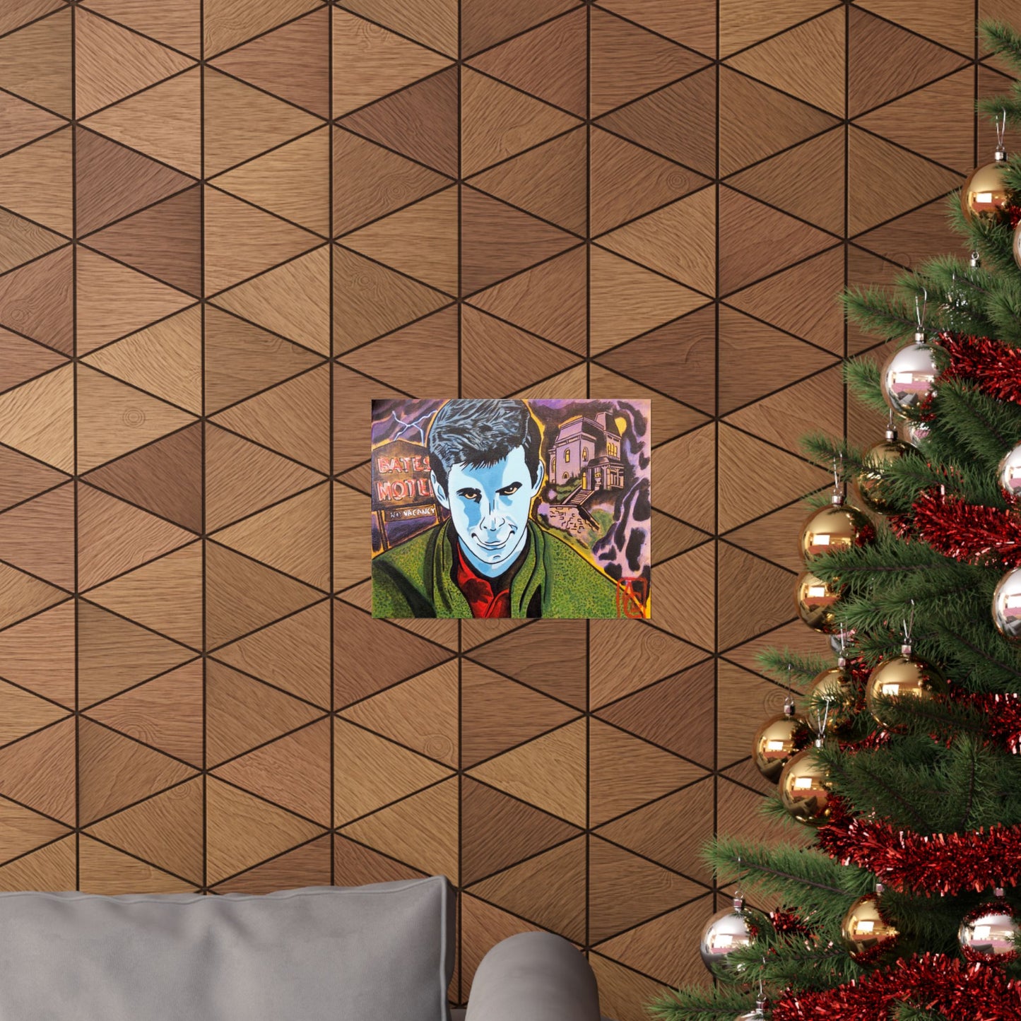 Bates Motel Pop‑Art Comic Matte Poster