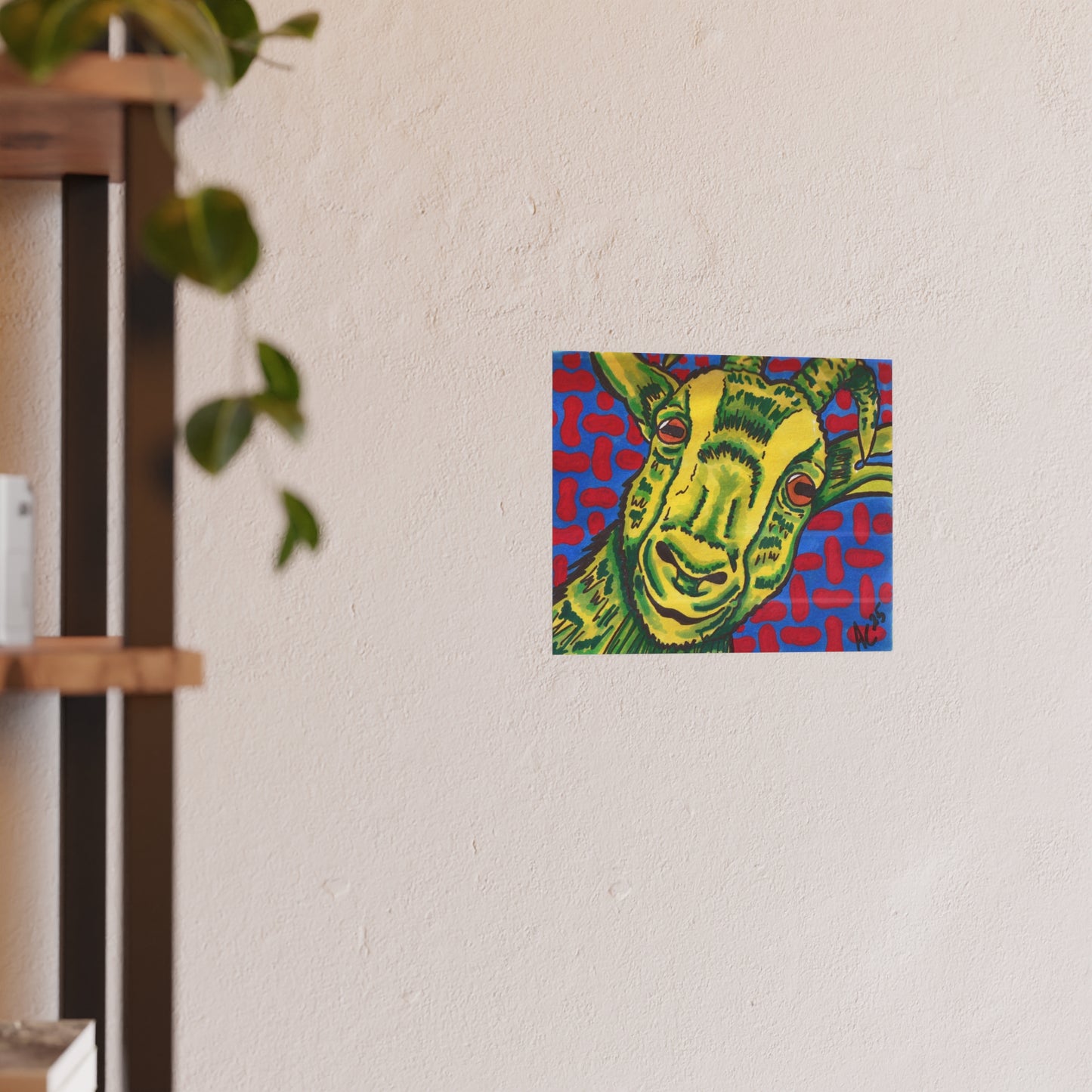 Chew on This -Farm Animal Series - Matte Poster
