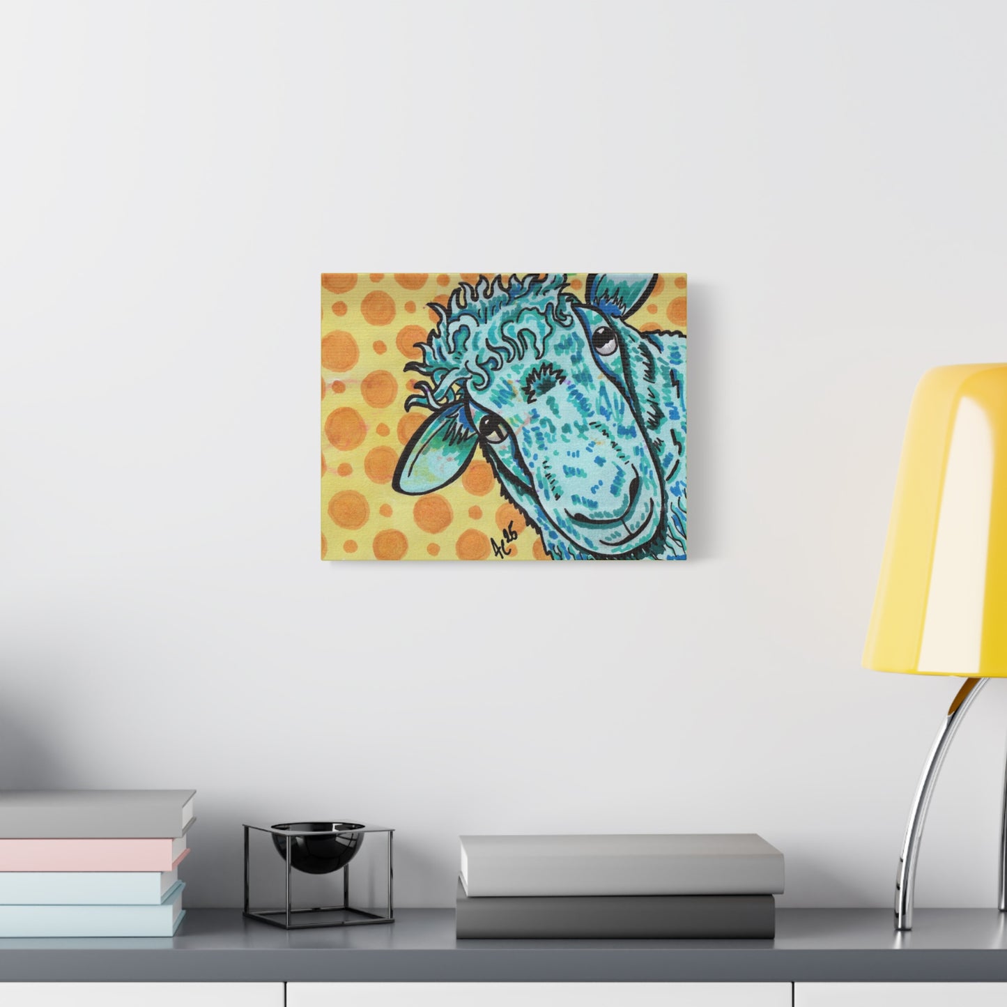 Wooly Wonder - Barnyard Oddities - Canvas Print