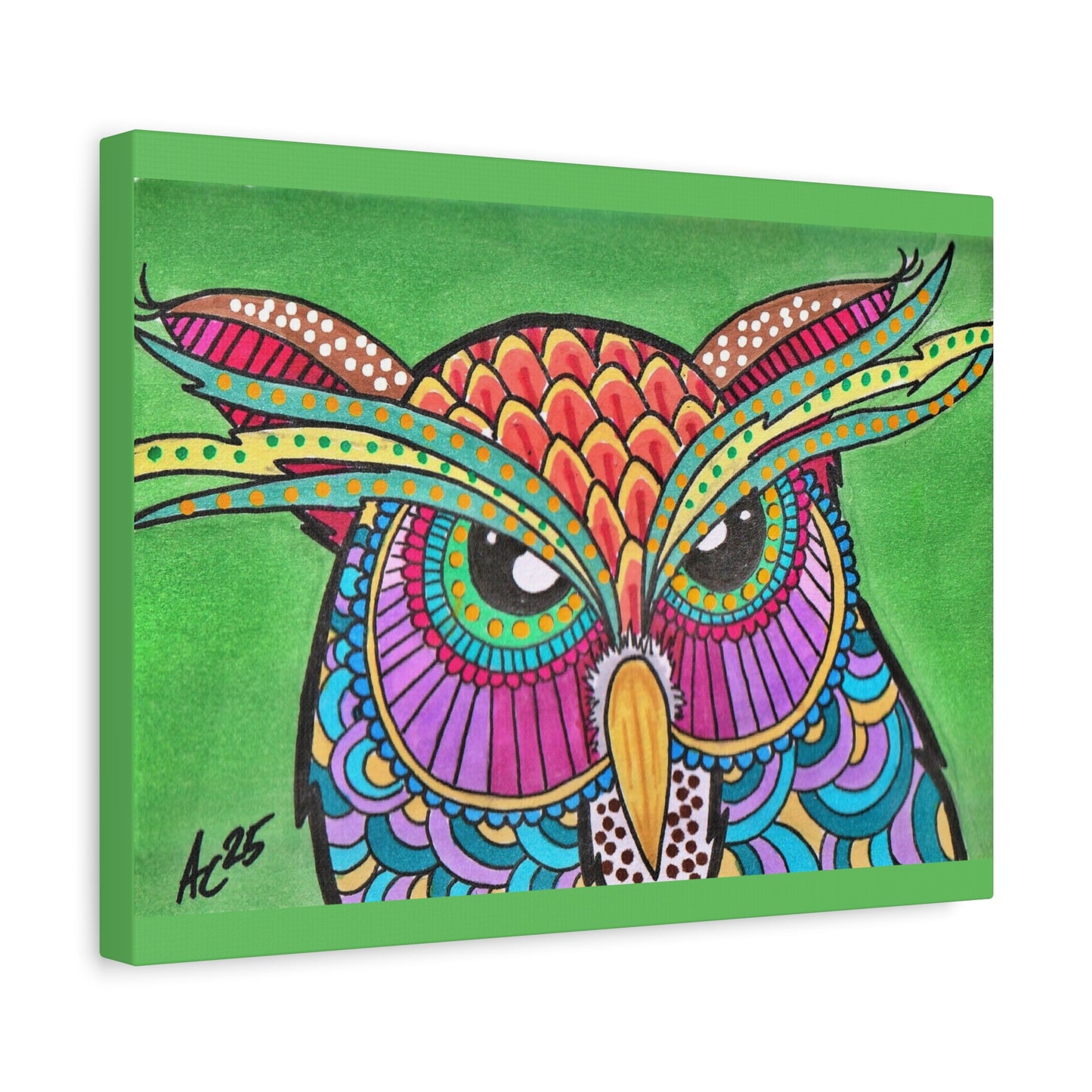 Pattern Perch - Barnyard Oddities - Canvas Print