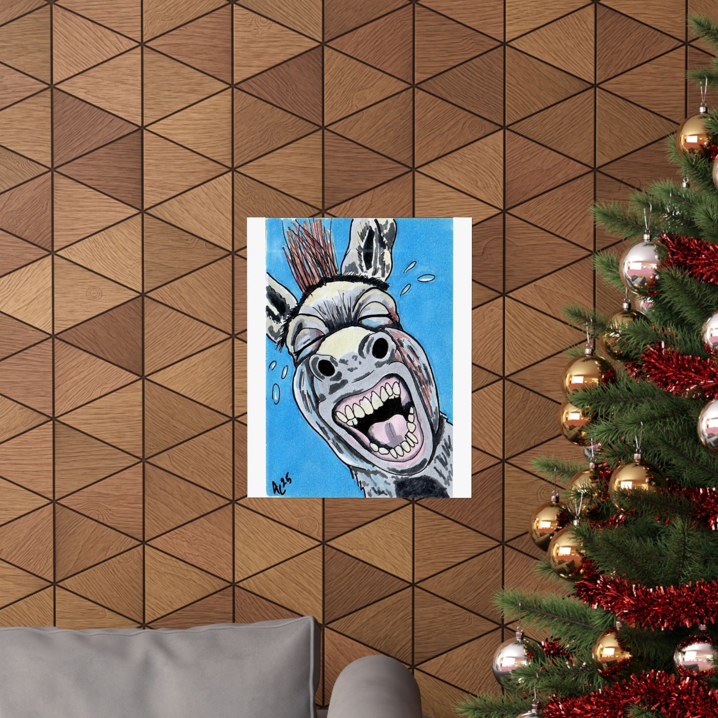 Bray Day - Barnyard Oddities - Matte Poster