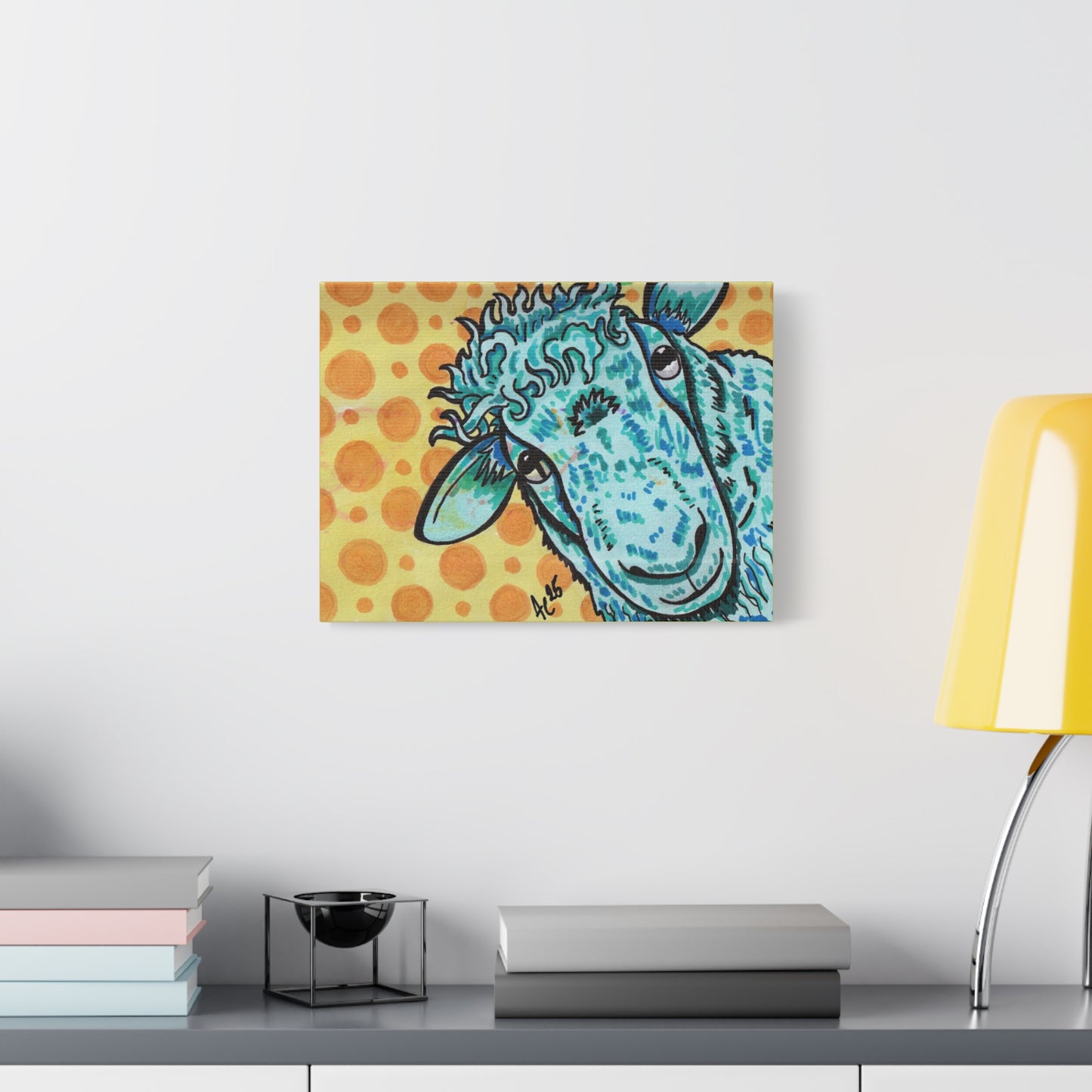 Wooly Wonder - Barnyard Oddities - Canvas Print