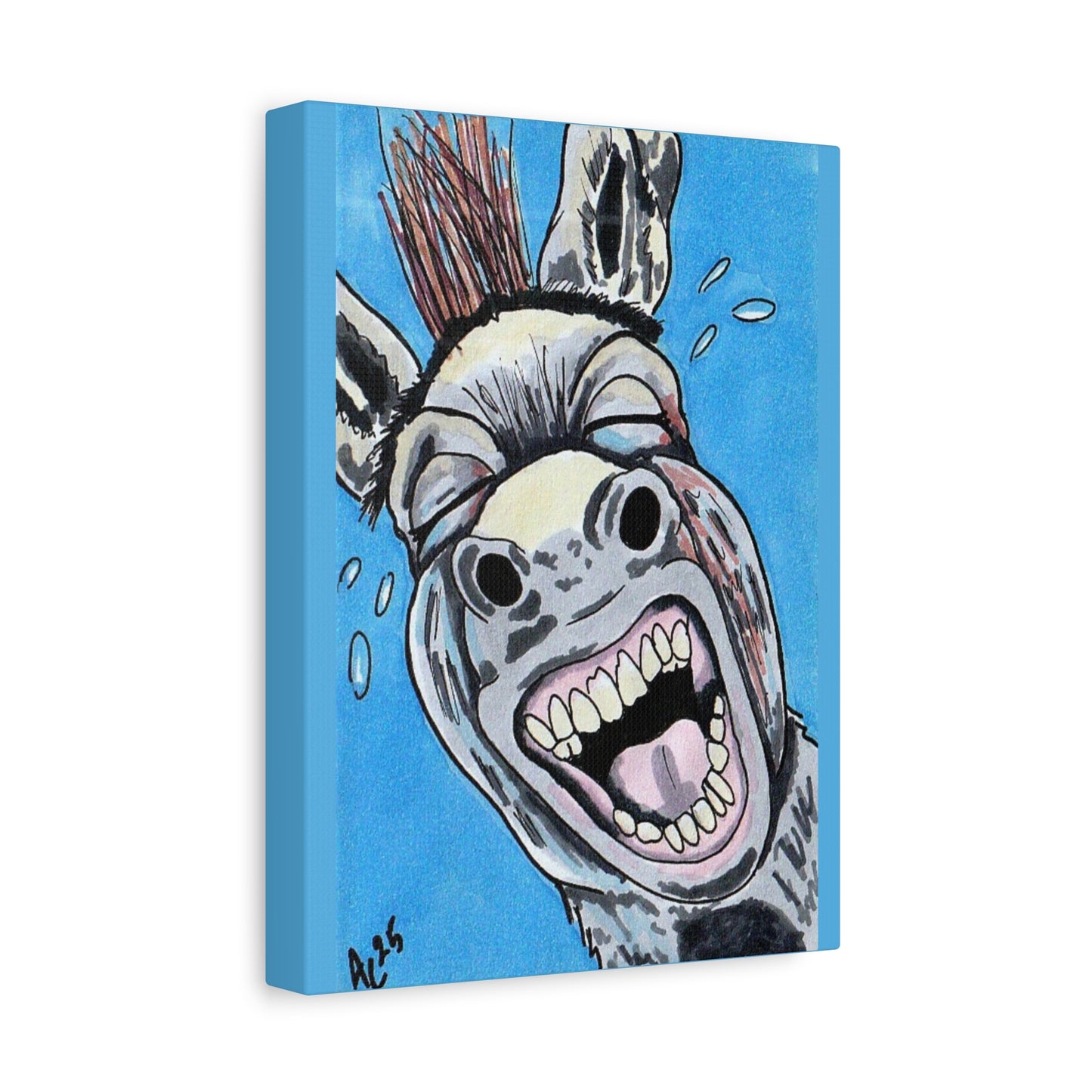 Bray Day - Barnyard Oddities - Canvas Print