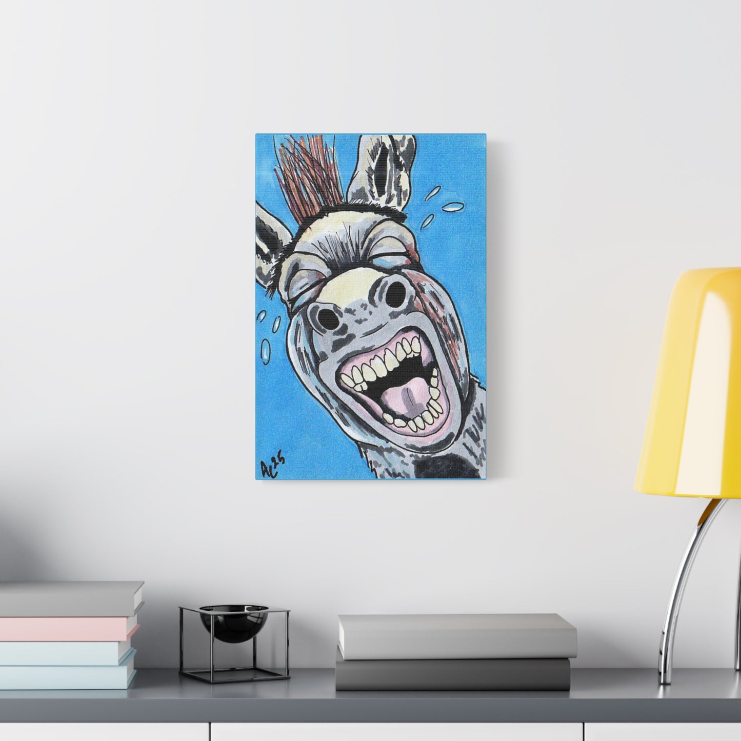 Bray Day - Barnyard Oddities - Canvas Print