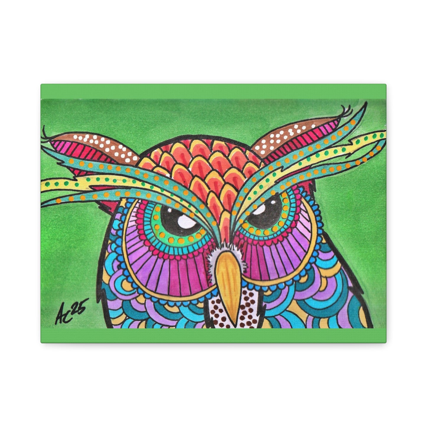 Pattern Perch - Barnyard Oddities - Canvas Print