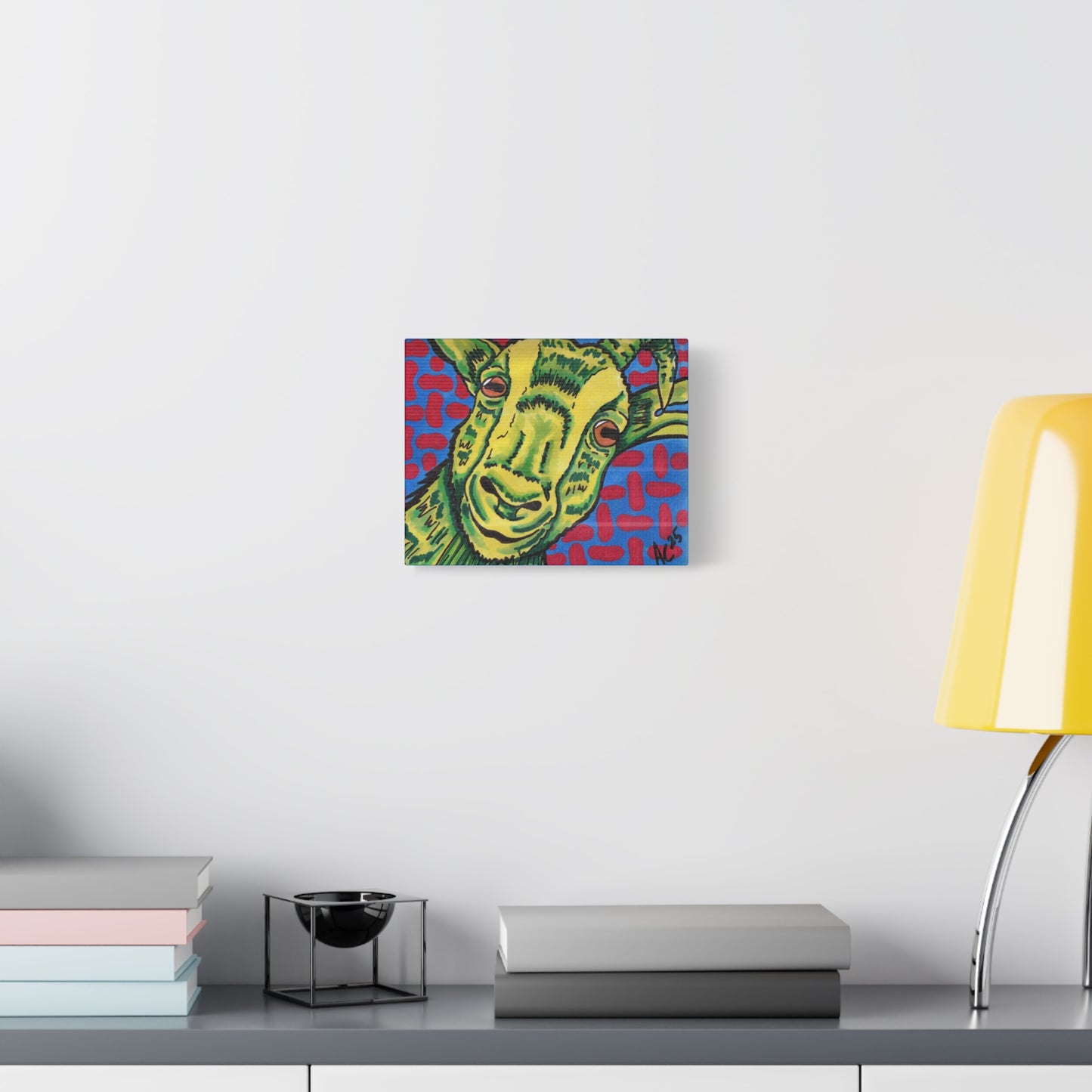 Chew on This - Farm Animal Series - Canvas Print