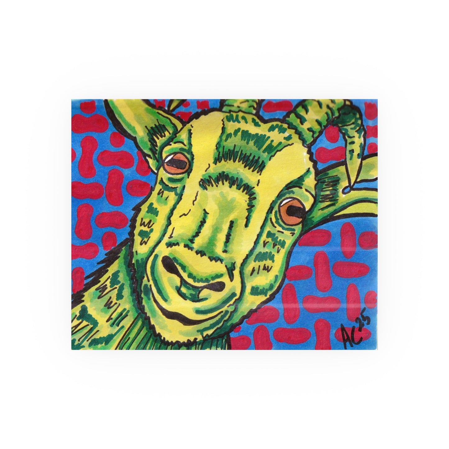 Chew on This -Farm Animal Series - Matte Poster