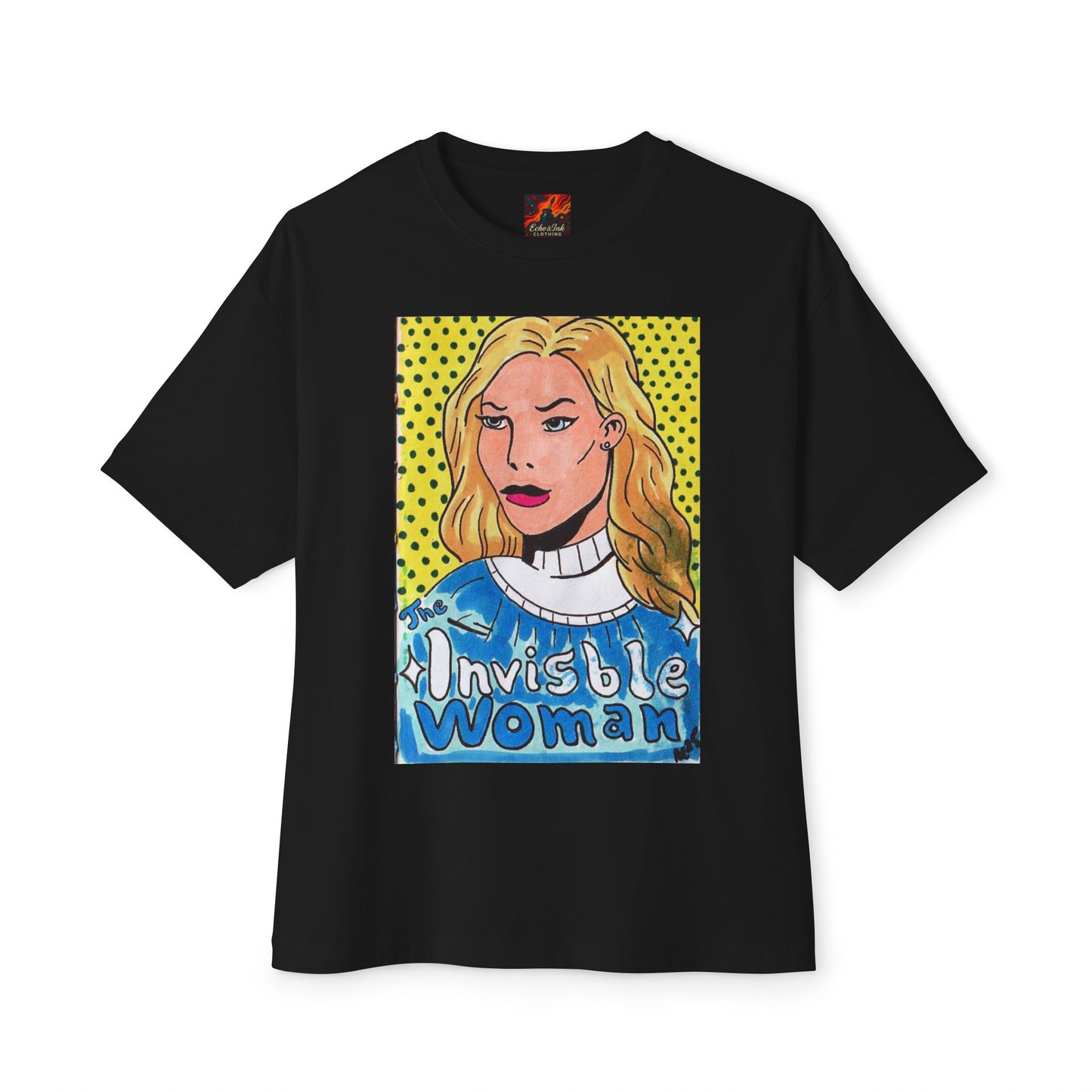 Oversized Tee - Comic Book Pop Art Retro Vibes