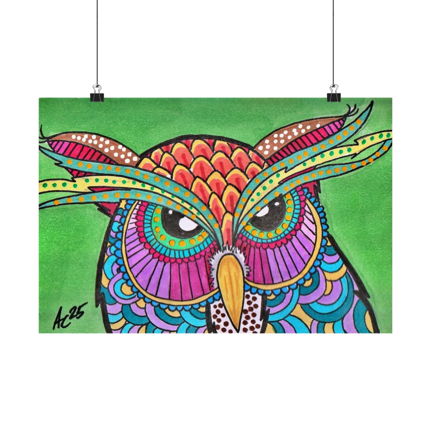 Pattern Perch - Barnyard Oddities - Matte Poster