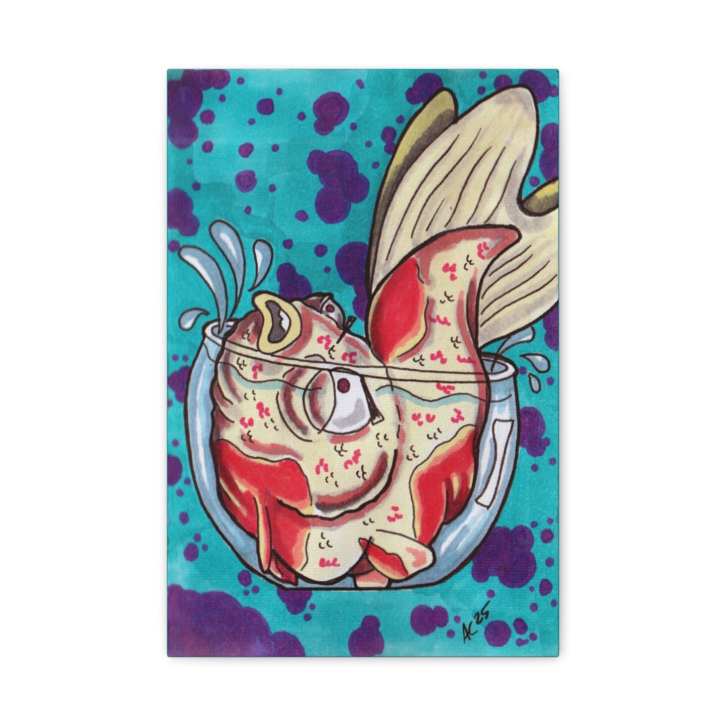 Splash of Ego - Whimsy & Wonder- Canvas Print