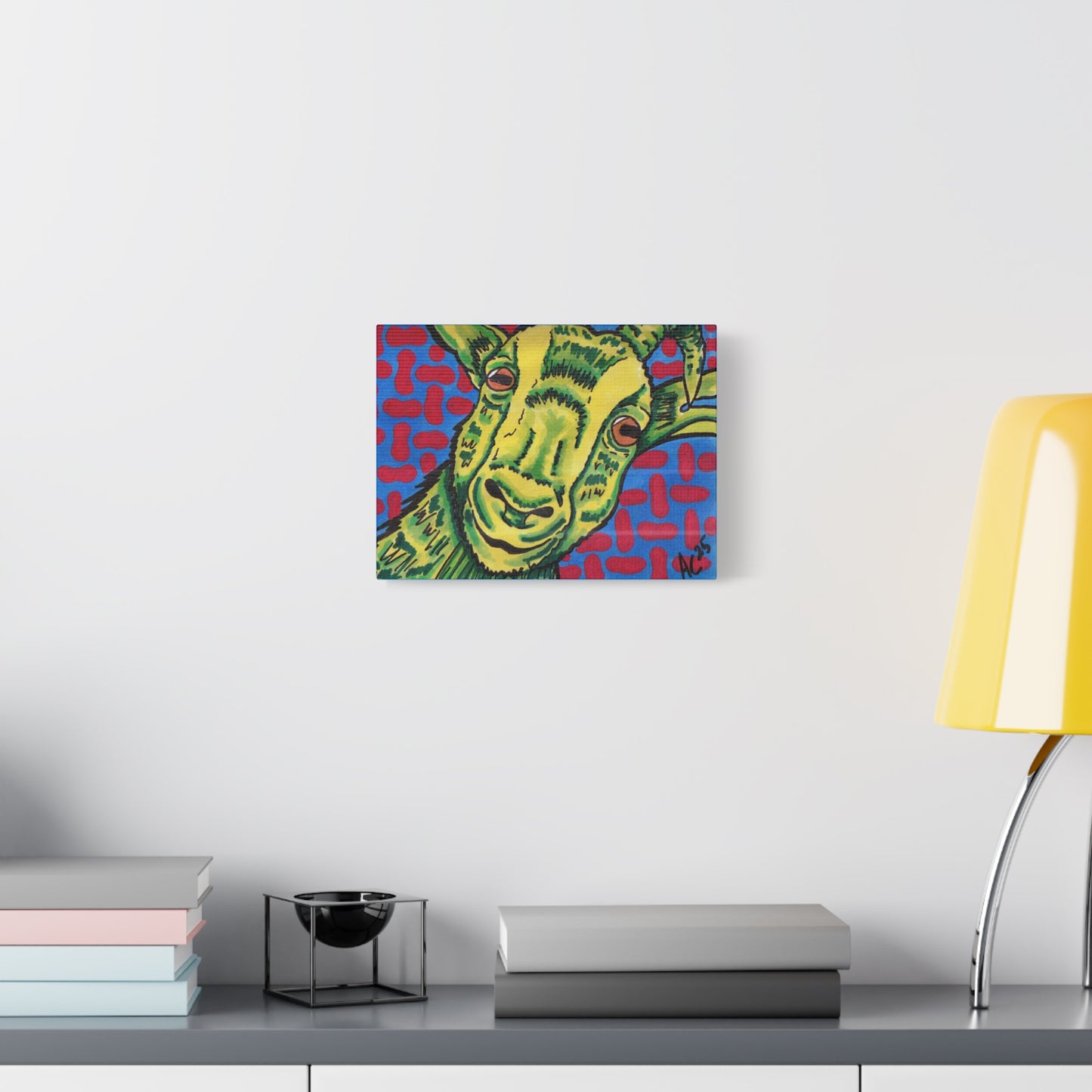 Chew on This - Farm Animal Series - Canvas Print