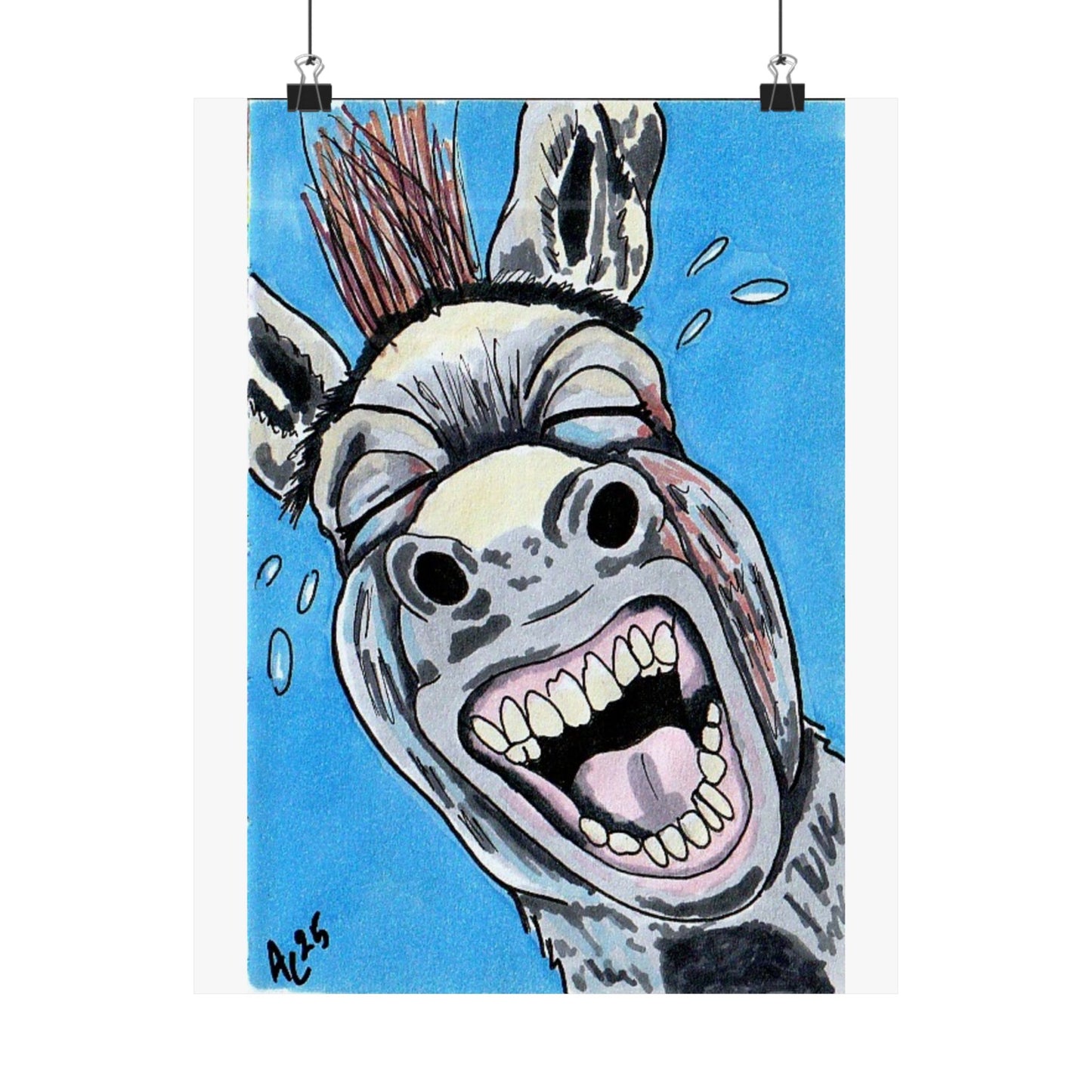 Bray Day - Barnyard Oddities - Matte Poster