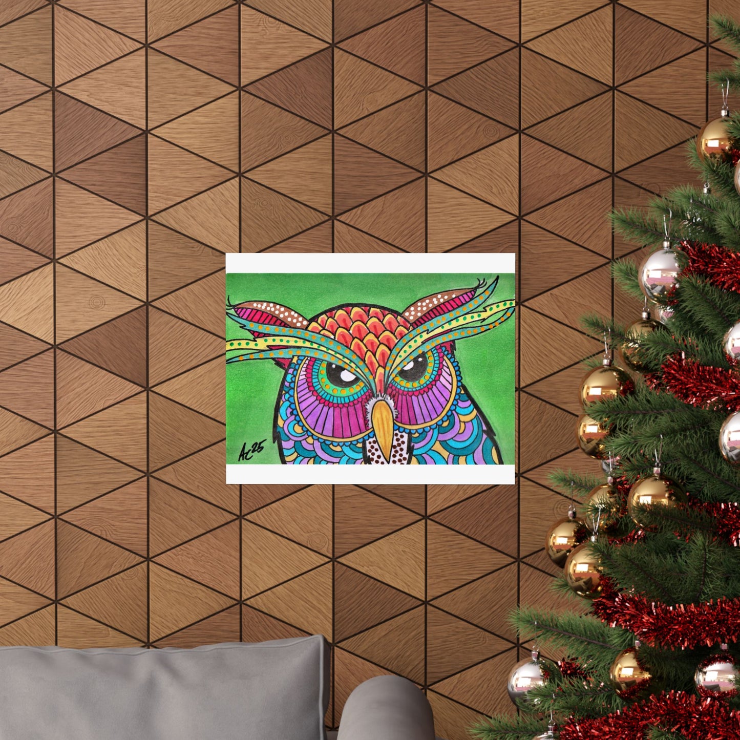 Pattern Perch - Barnyard Oddities - Matte Poster