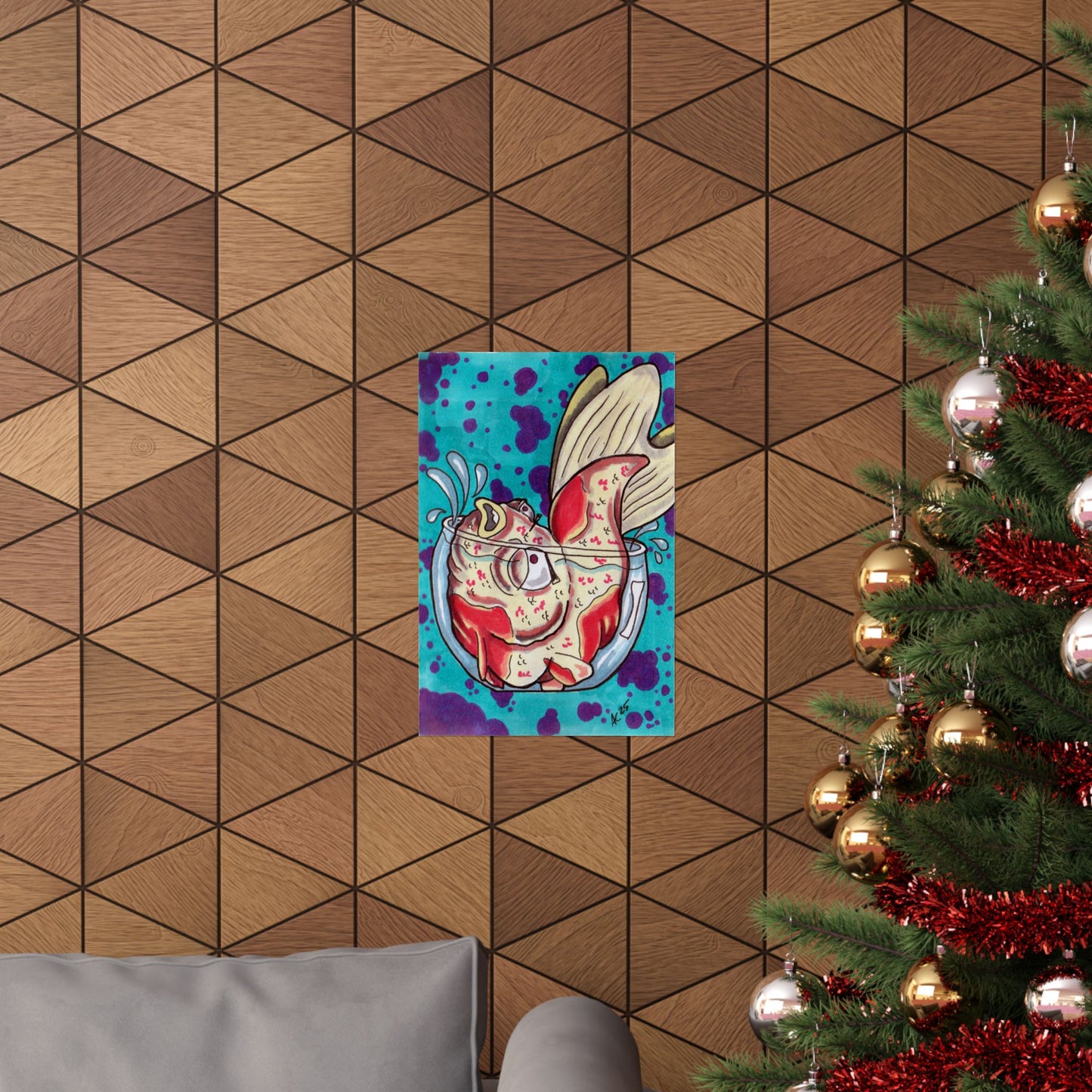 Splash of Ego - Whimsy & Wonder - Matte Poster