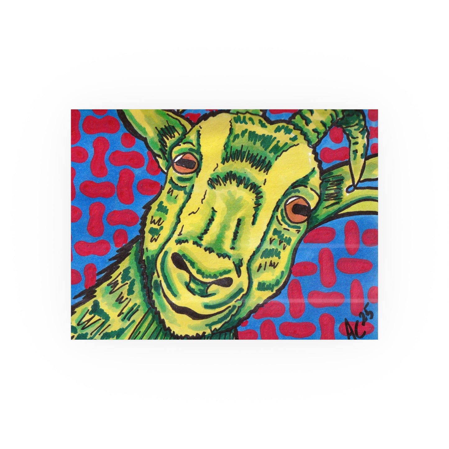 Chew on This -Farm Animal Series - Matte Poster