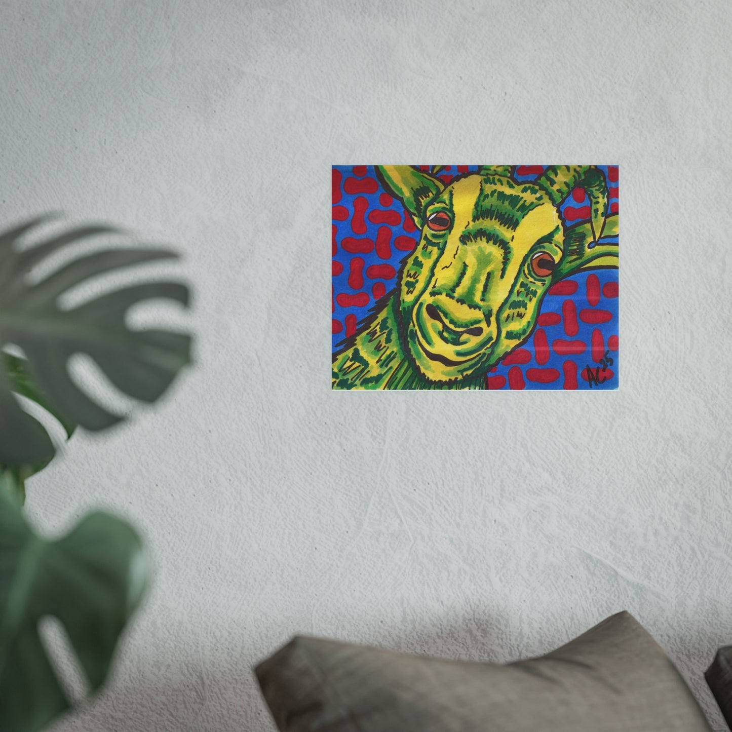 Chew on This -Farm Animal Series - Matte Poster