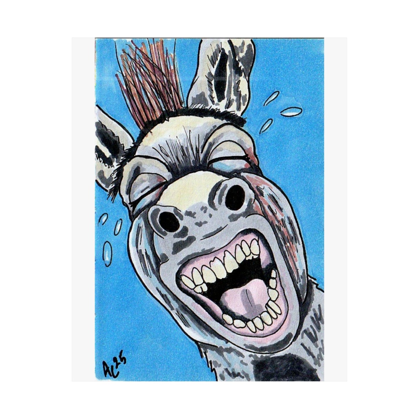 Bray Day - Barnyard Oddities - Matte Poster