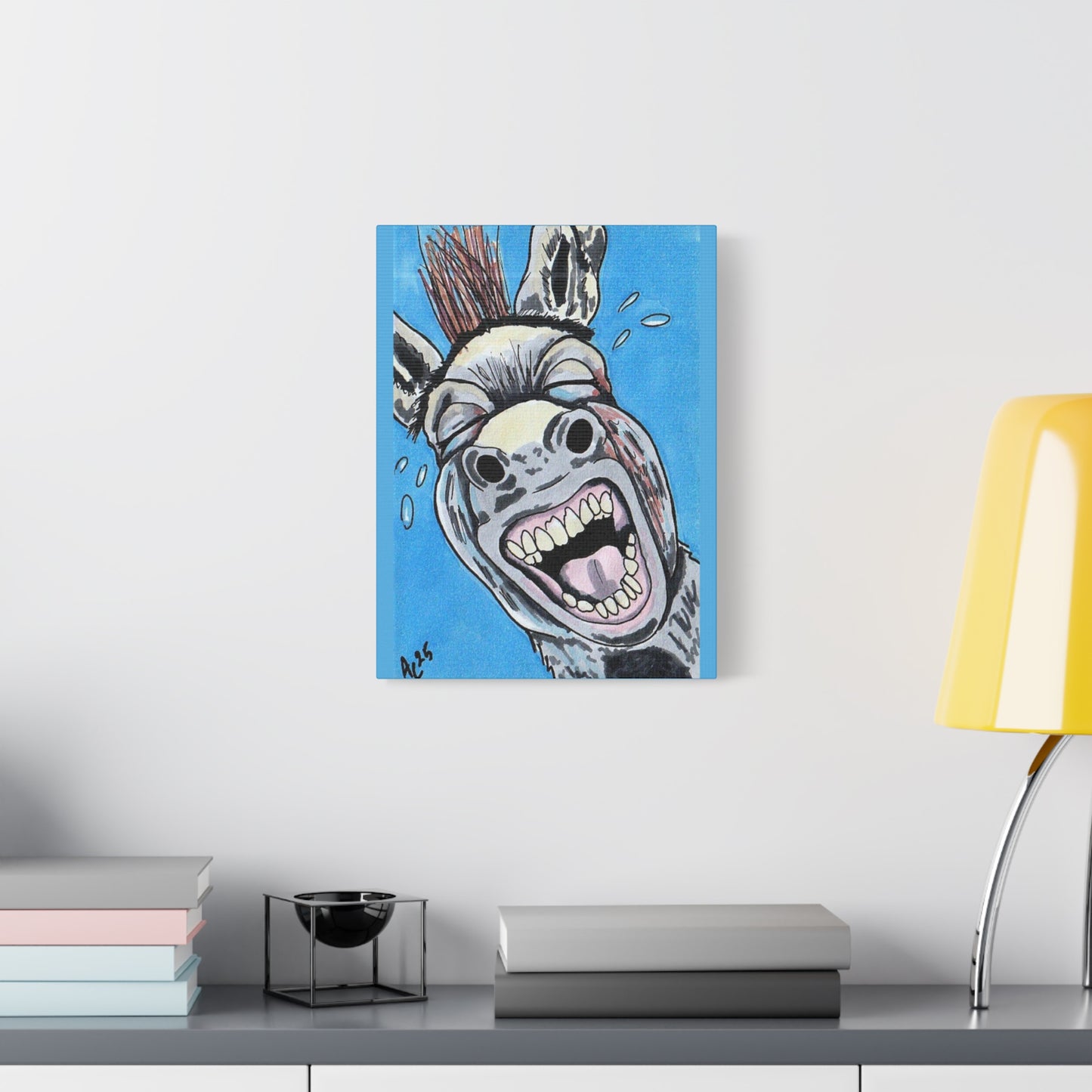 Bray Day - Barnyard Oddities - Canvas Print