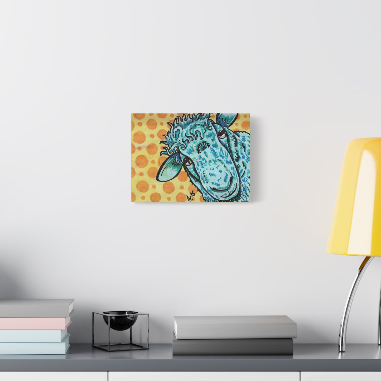 Wooly Wonder - Barnyard Oddities - Canvas Print
