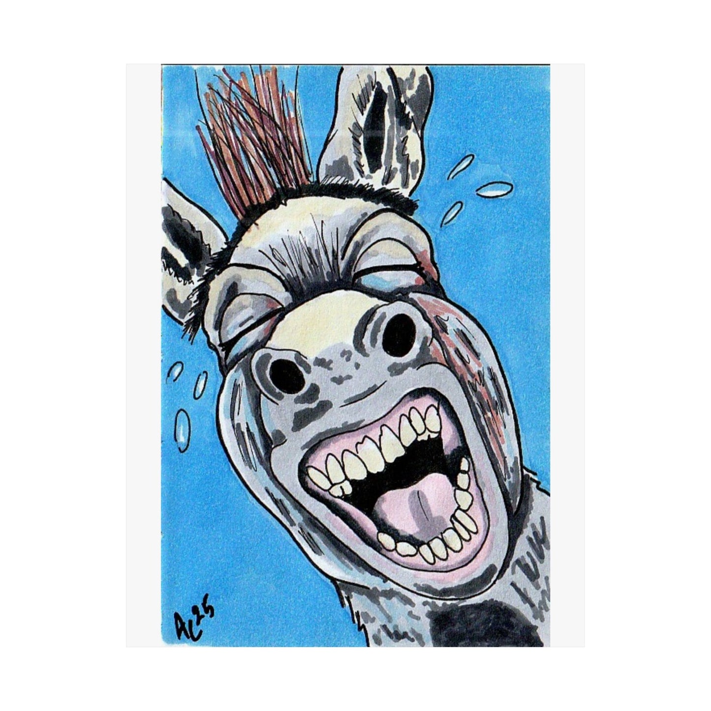 Bray Day - Barnyard Oddities - Matte Poster
