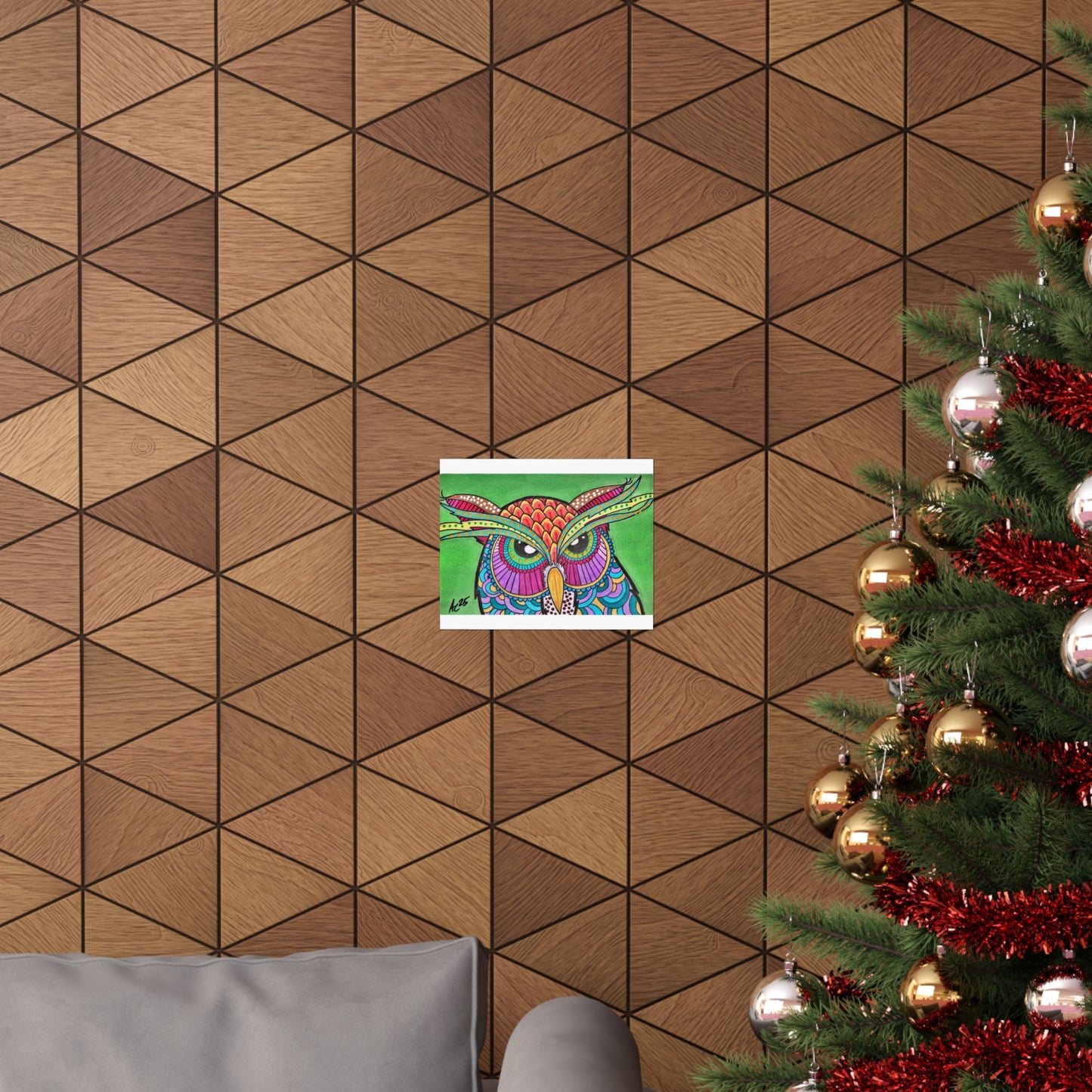 Pattern Perch - Barnyard Oddities - Matte Poster