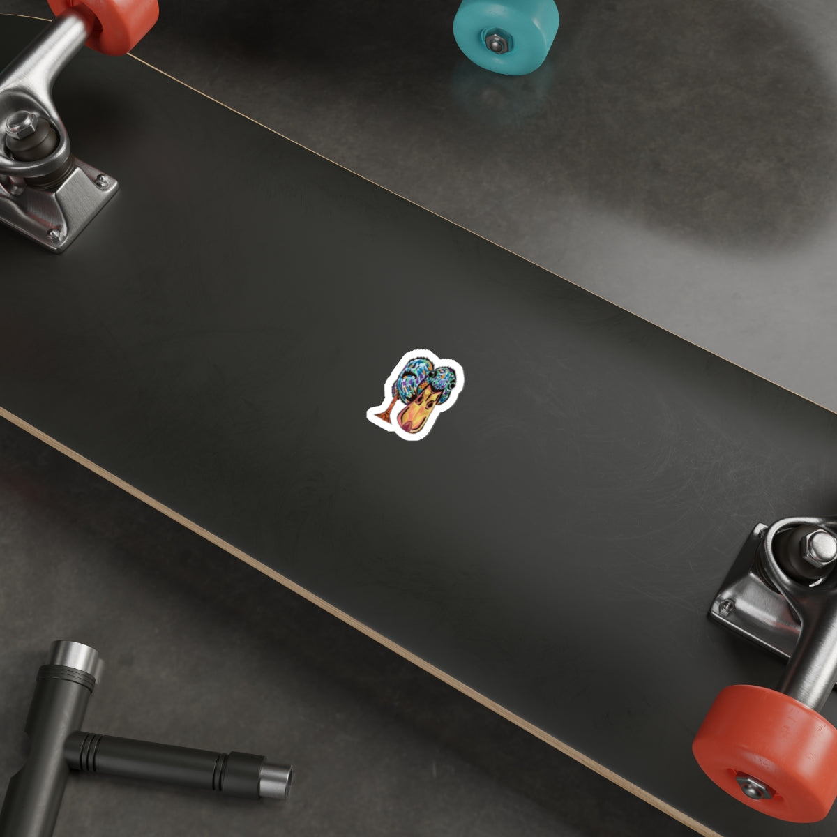 Duck Stickers - Bright Pop-Art Design for Water Bottles, Laptops, and Sketchbooks