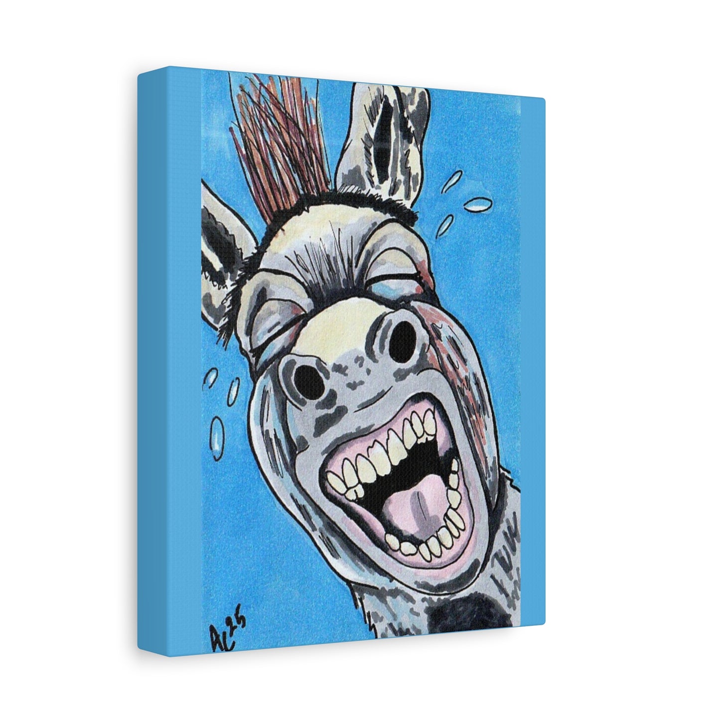 Bray Day - Barnyard Oddities - Canvas Print