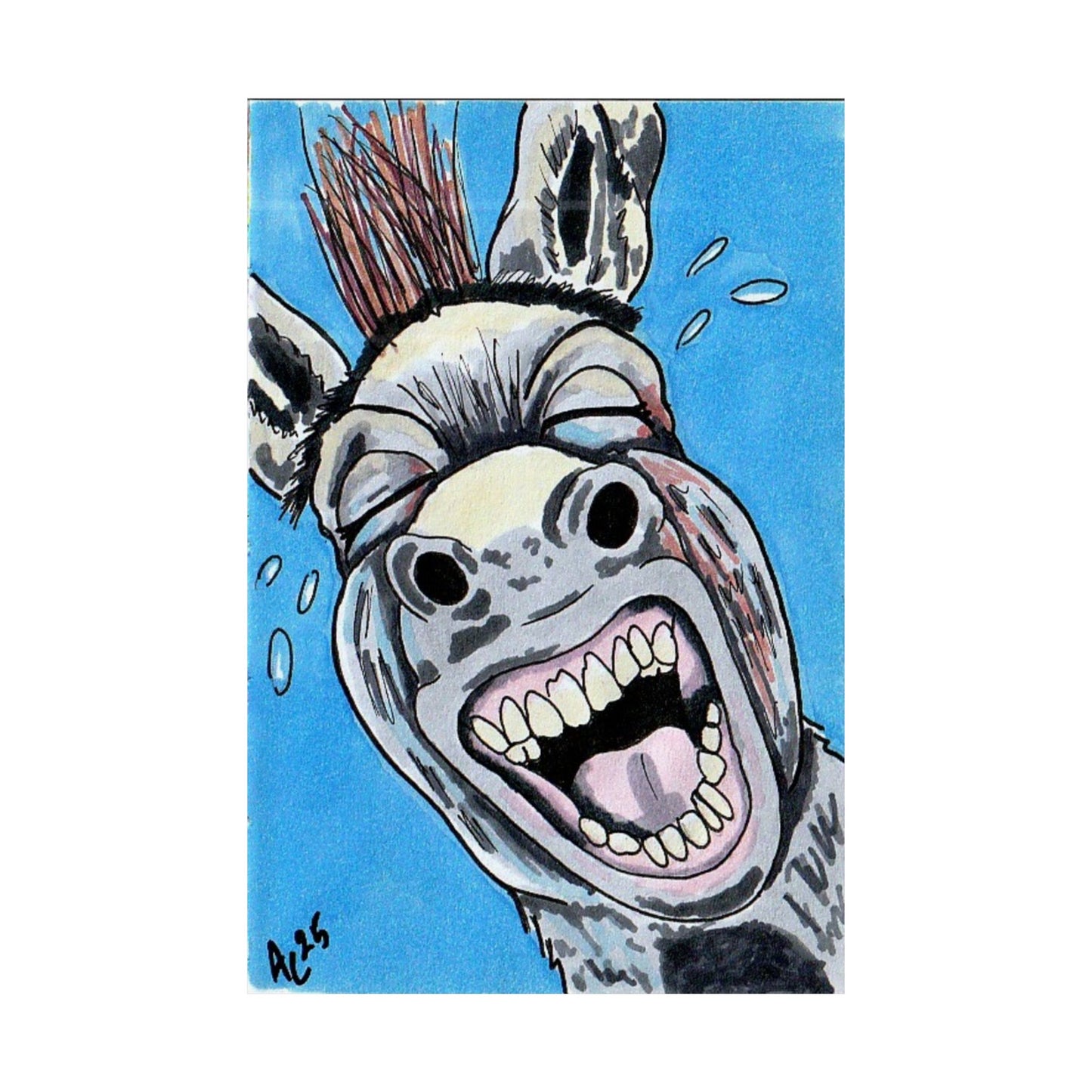 Bray Day - Barnyard Oddities - Matte Poster